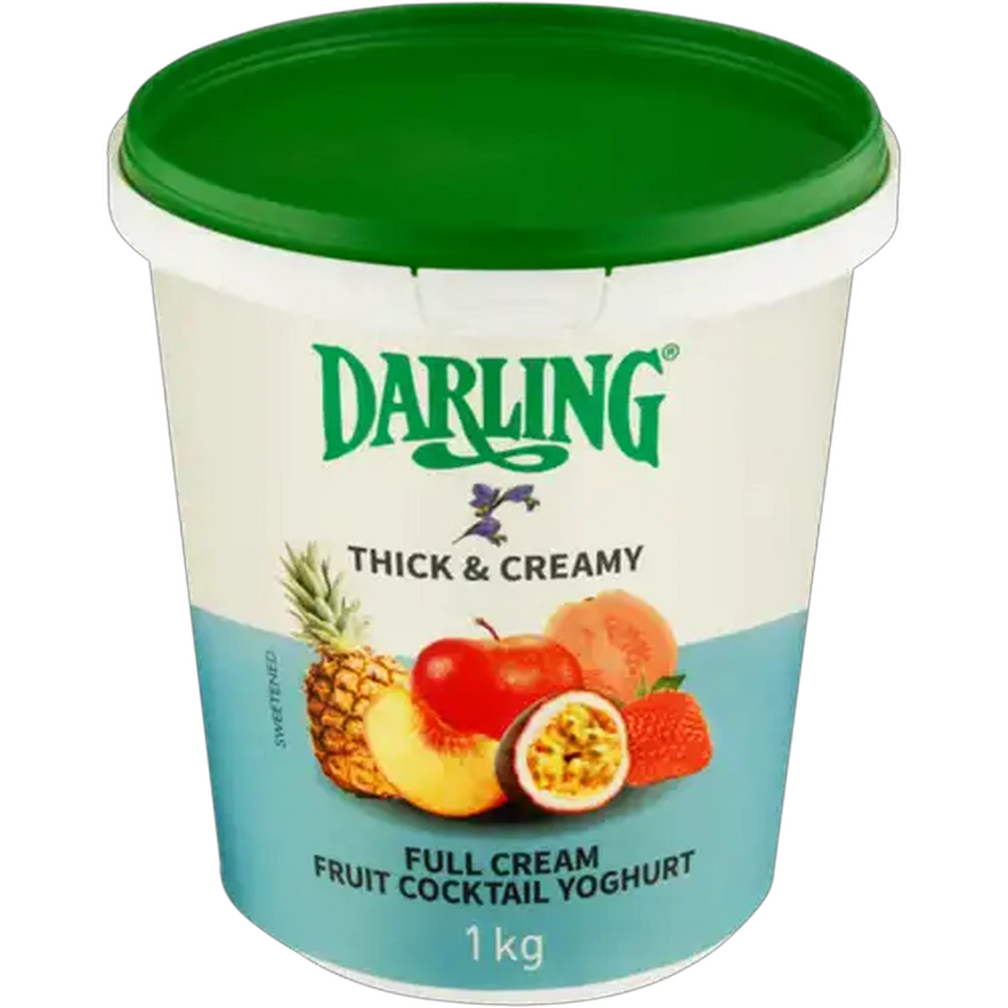Image of Darling Thick & Creamy Fruit Cocktail Full Cream Yoghurt 1kg