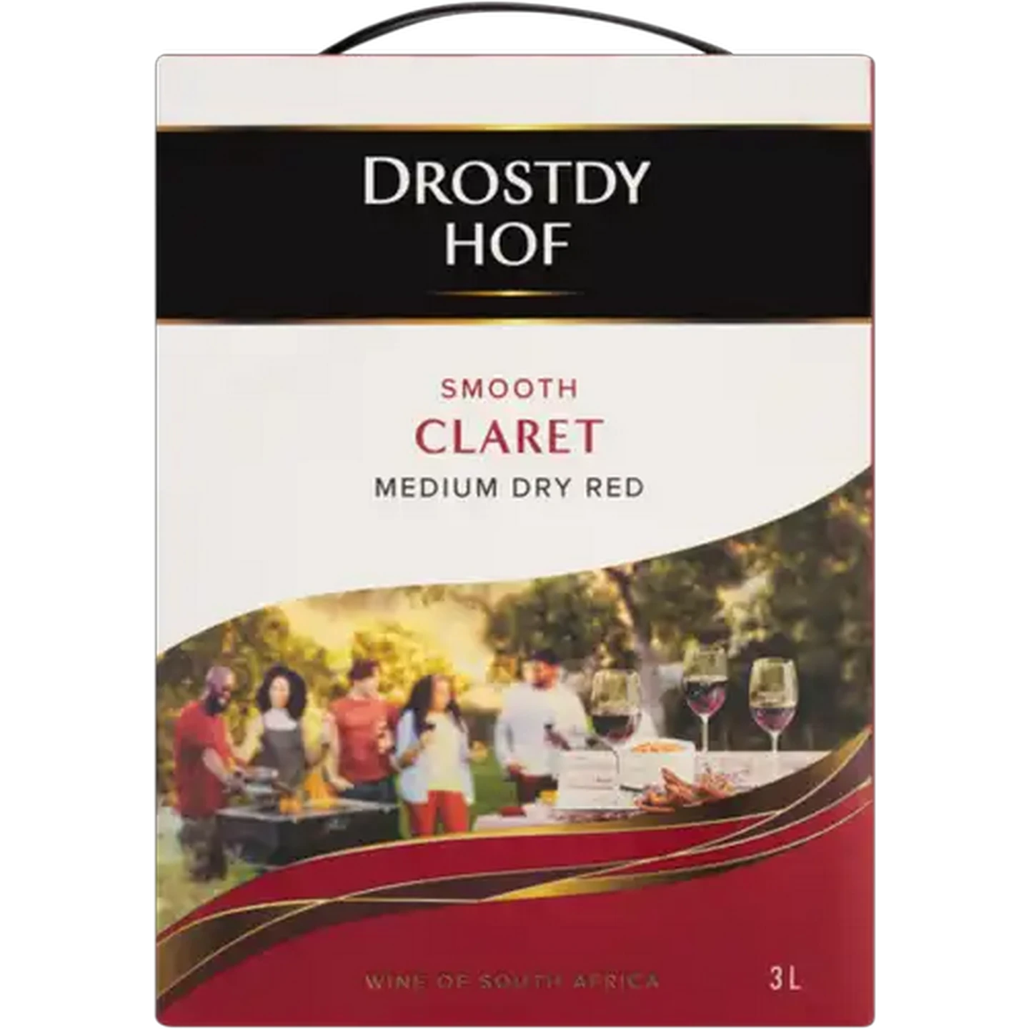 Image of Drostdy Hof Smooth Claret Red Wine Bag 3L