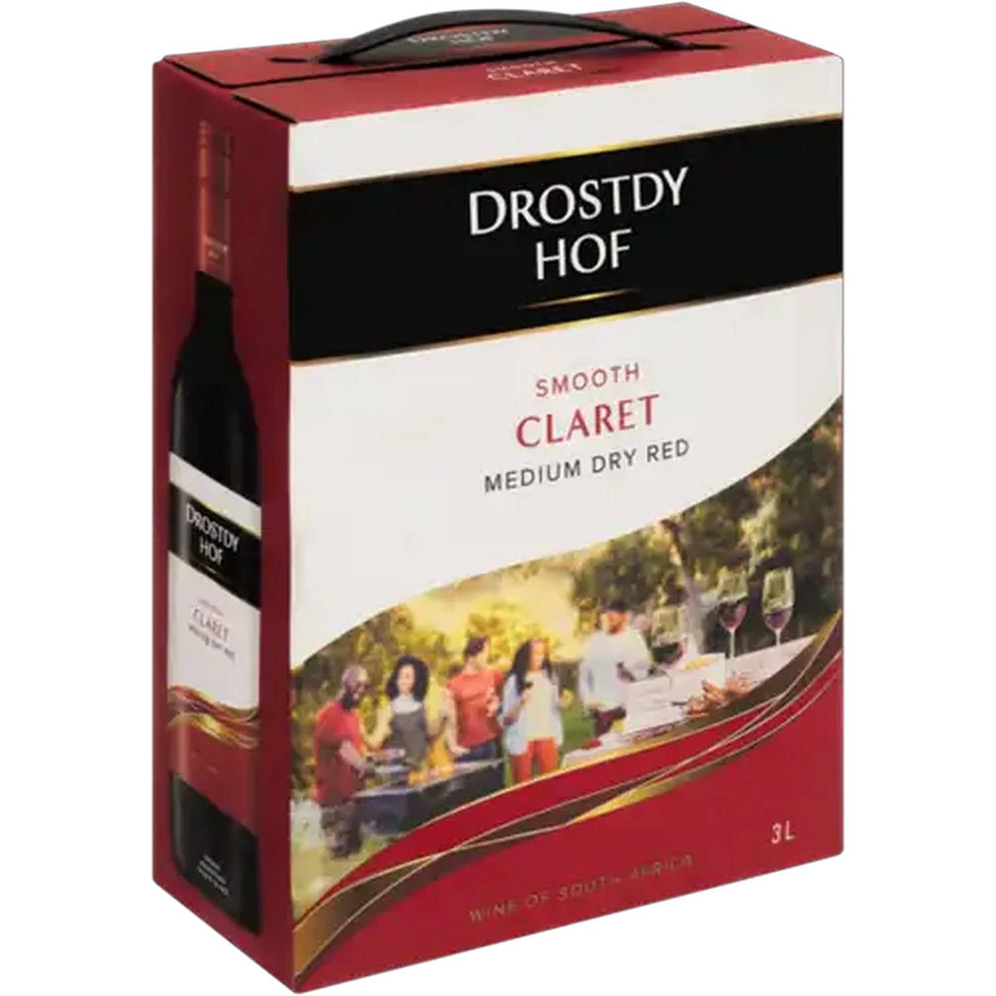 Image of Drostdy Hof Smooth Claret Red Wine Bag 3L