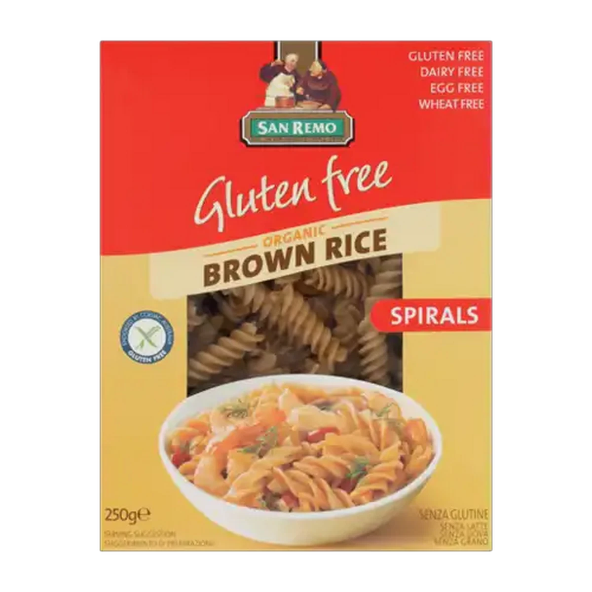 Checkers Sixty60 | San Remo Gluten Free Organic Brown Rice Spirals ...
