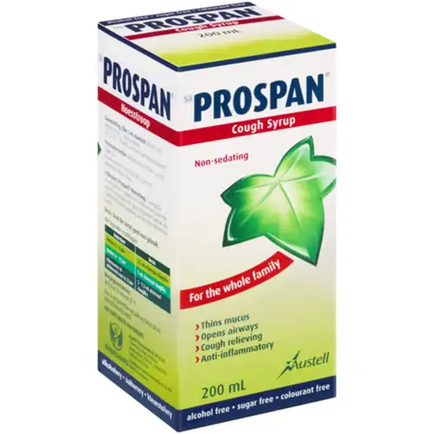 Image of Prospan Non-Sedating Cough Syrup 200ml
