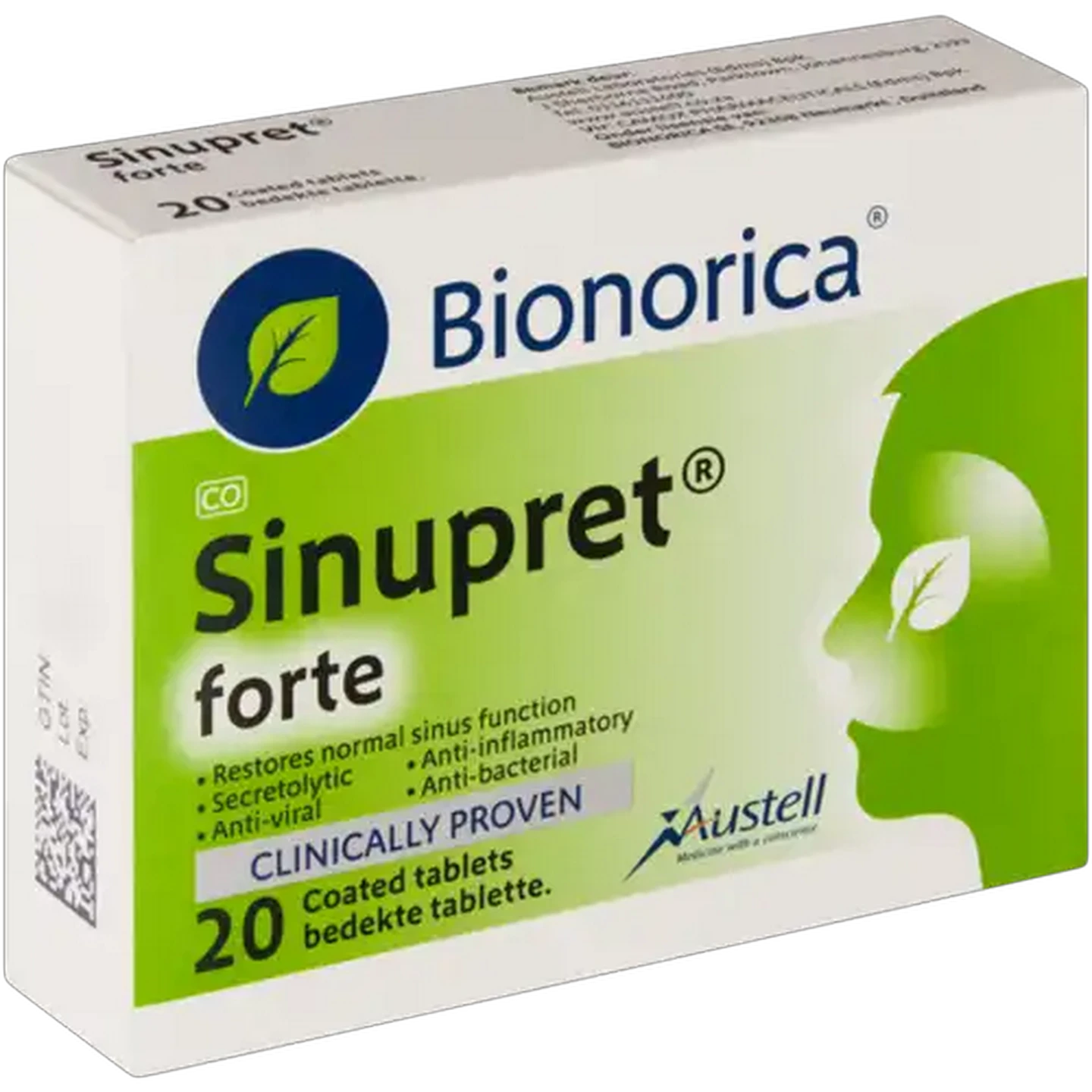 Image of Bionorica Sinupret Forte Tablets 20 Pack