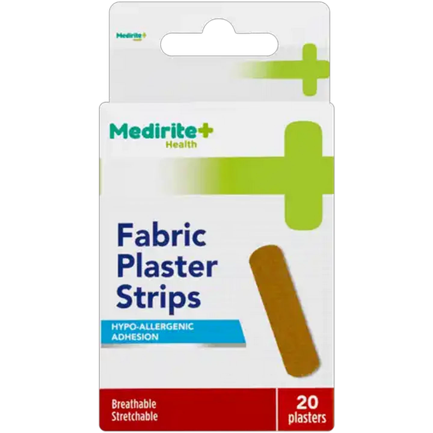 Image of Medirite Health Fabric Plaster Strips 20 Pack