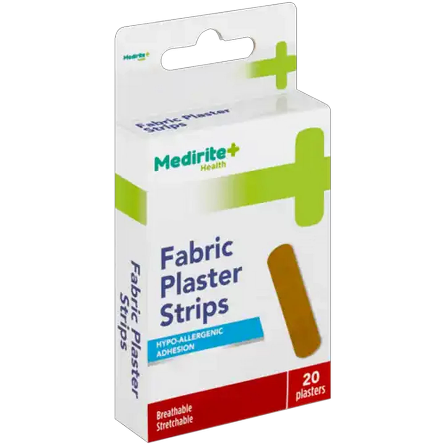 Image of Medirite Health Fabric Plaster Strips 20 Pack