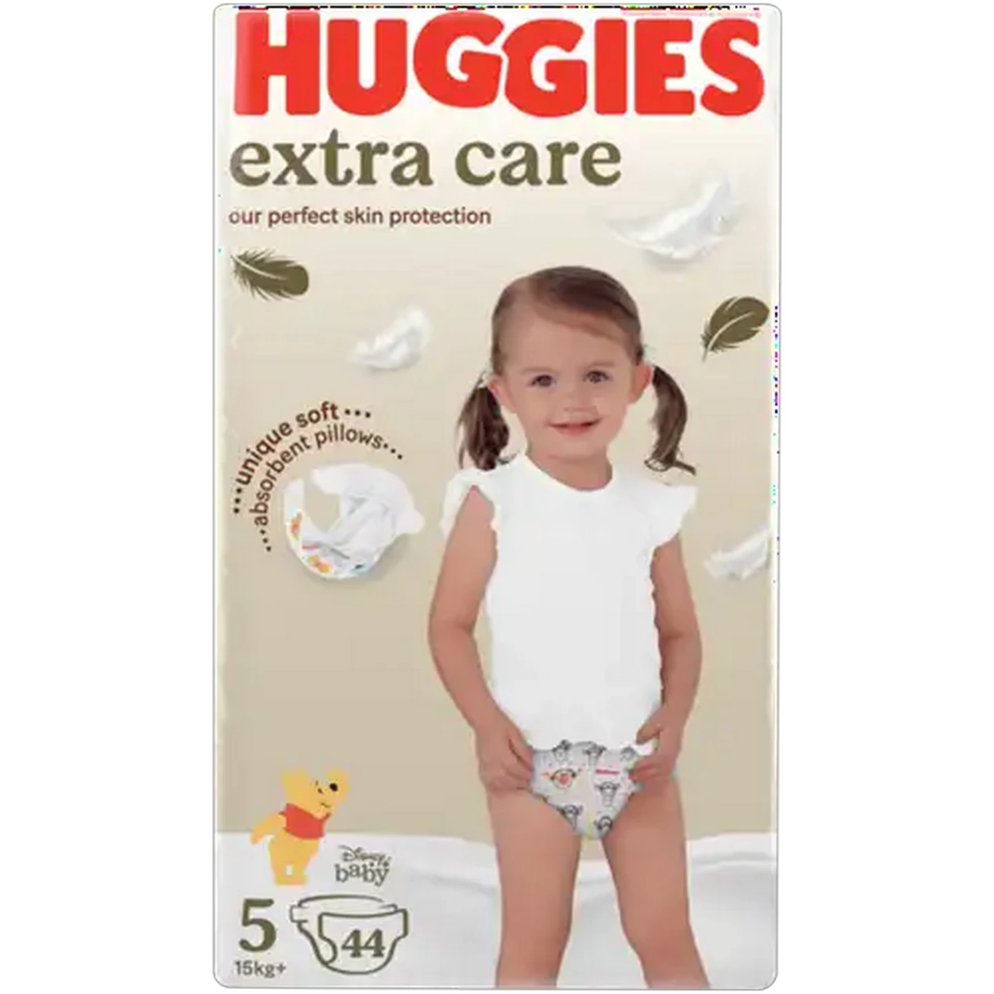 Image of Huggies Extra Care Size 5 Diapers 44 Pack (15kg)