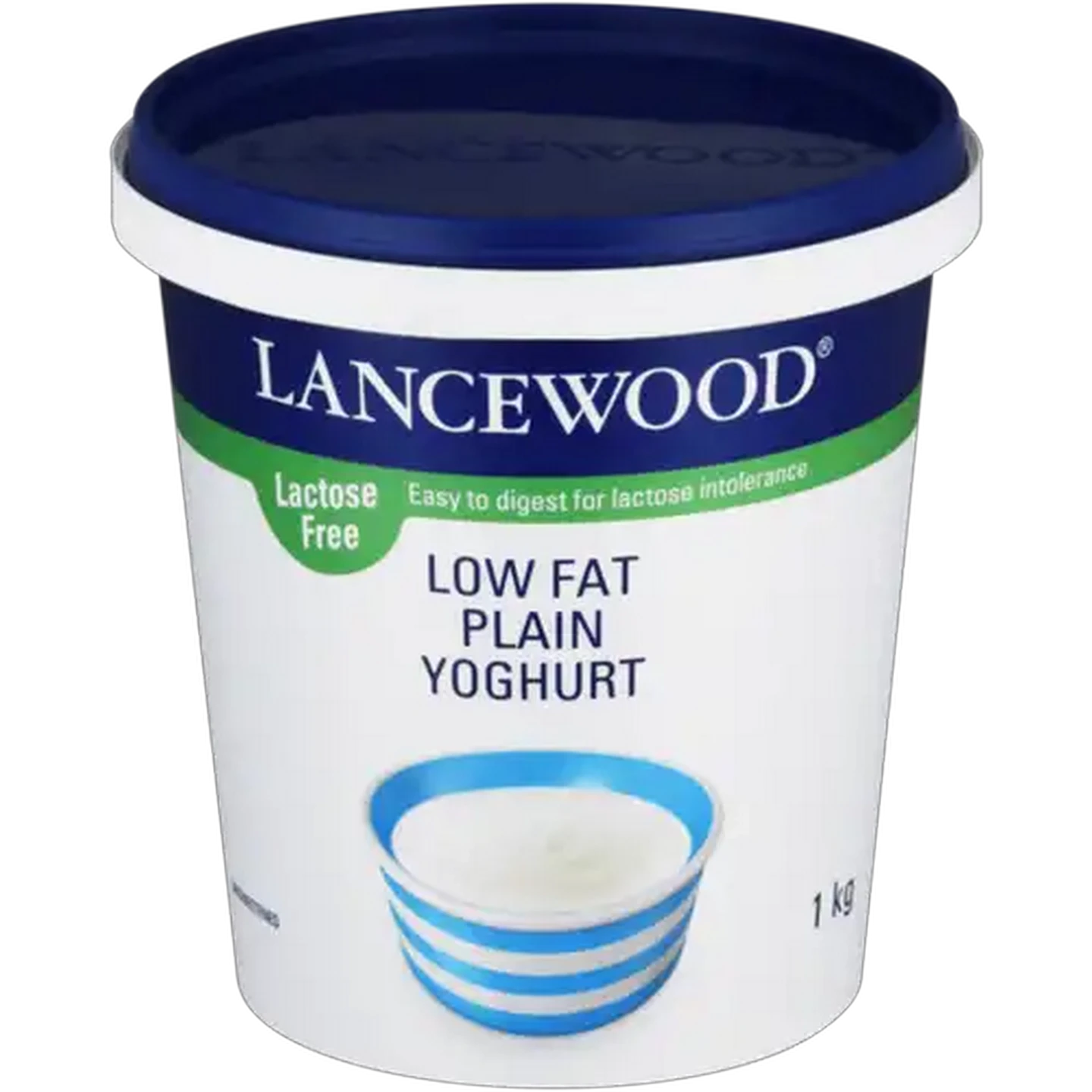 Image of LANCEWOOD Plain Lactose Free Low Fat Yoghurt 1kg