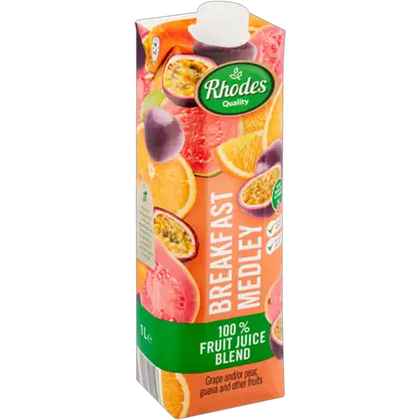 Image of Rhodes Quality Breakfast Medley 100% Fruit Juice Blend 1L