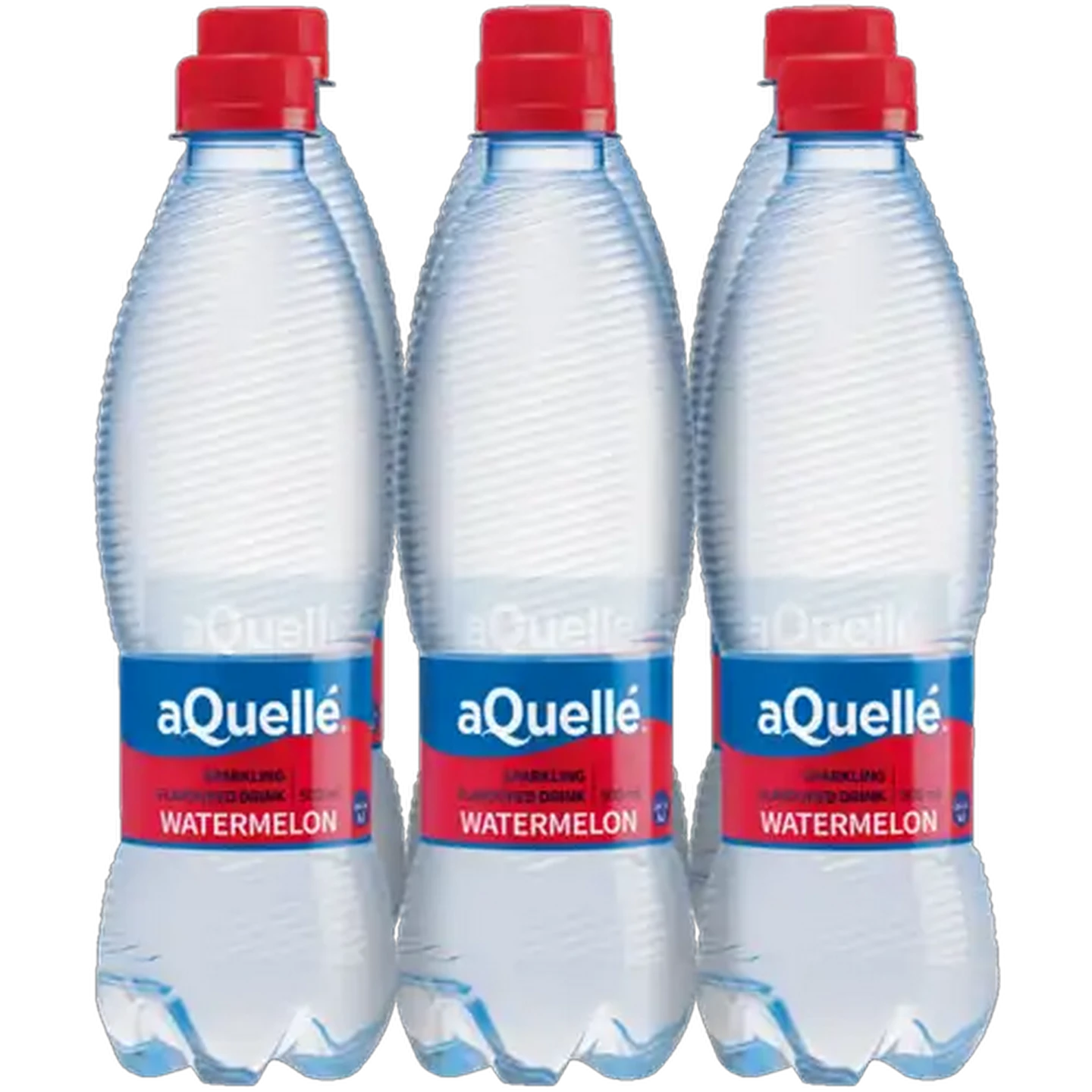 Image of aQuellé Watermelon Flavoured Sparkling Drinks 6 x 500ml