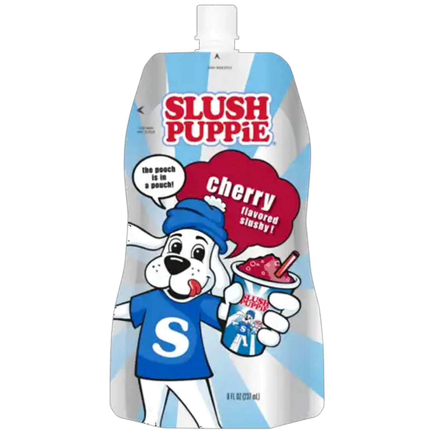 Image of Slush Puppie Cherry Flavoured Slushy Pouch 237ml