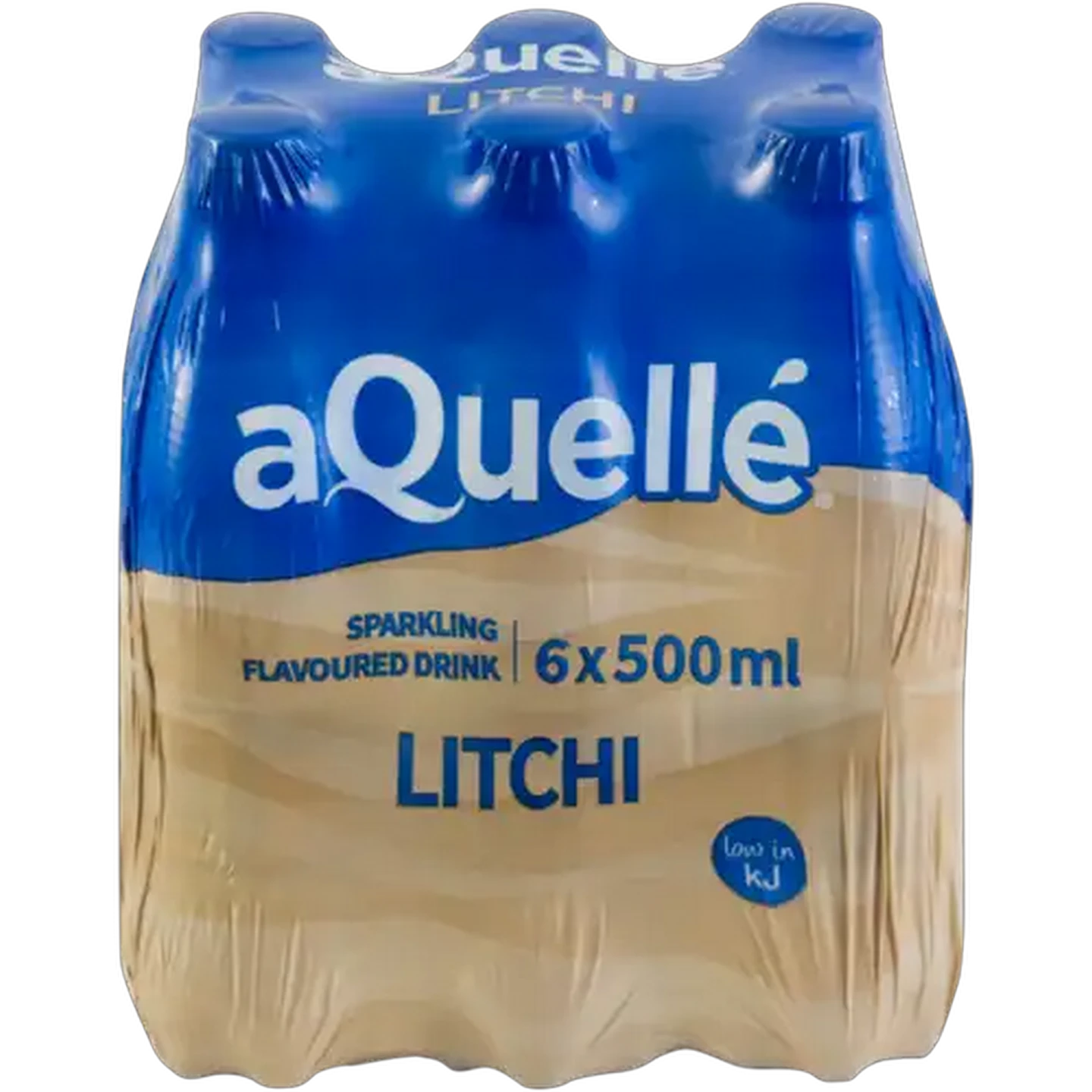 Image of aQuellé Litchi Flavoured Sparkling Drinks 6 x 500ml