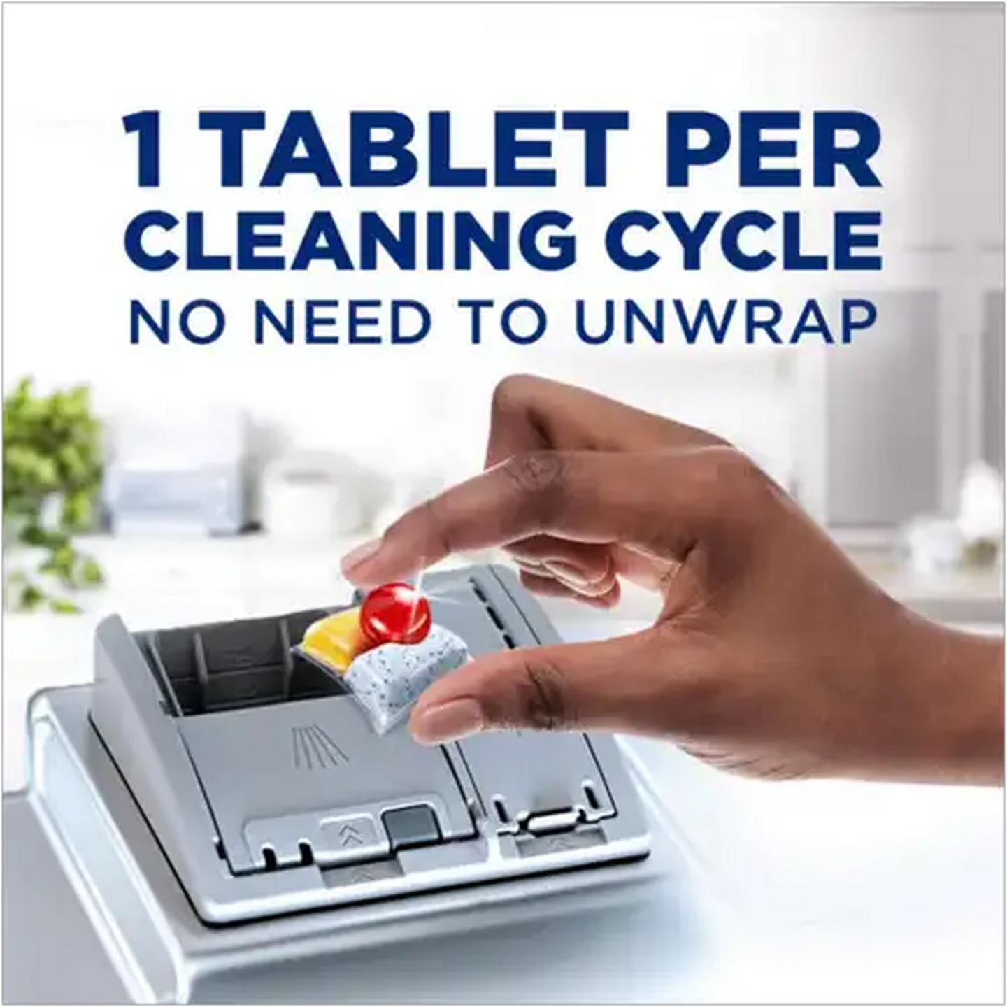 Image of Finish Quantum Lemon Sparkle All-in-1 Max Dishwashing Tablets 50 Pack