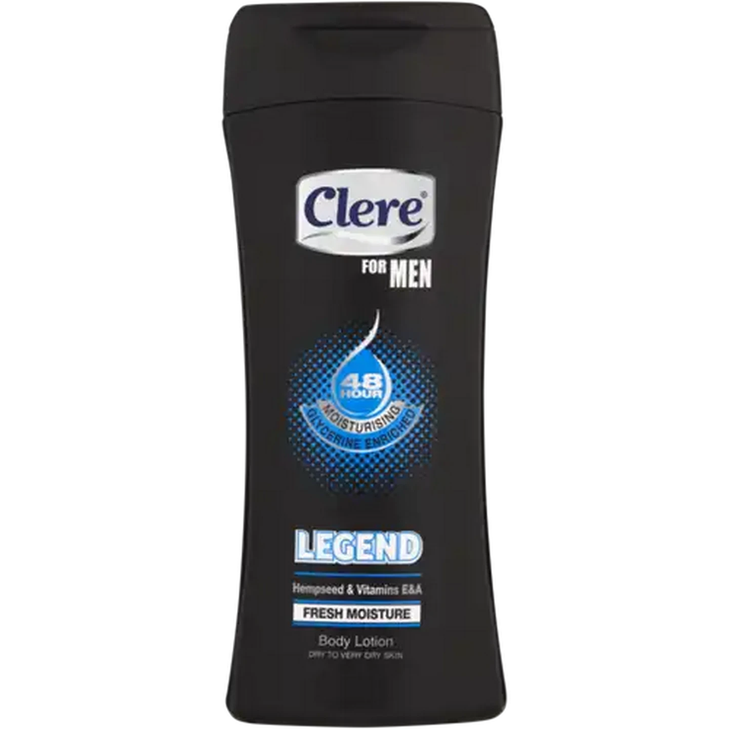 Image of Clere For Men Legend Fresh Moisture Dry to Very Dry Skin Body Lotion Bottle 400ml