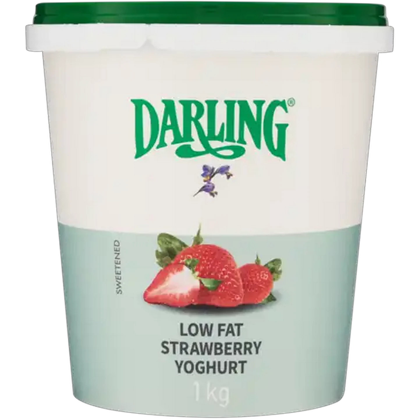 Image of Darling Low Fat Strawberry Flavoured Yoghurt 1kg