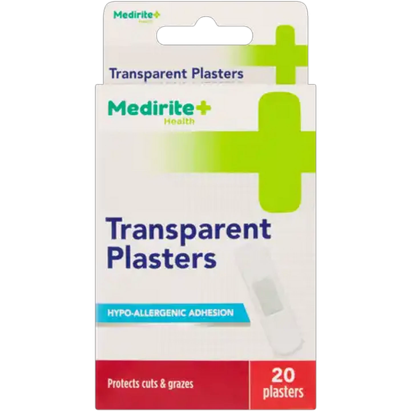 Image of Medirite Transparent Plasters 20 Pack