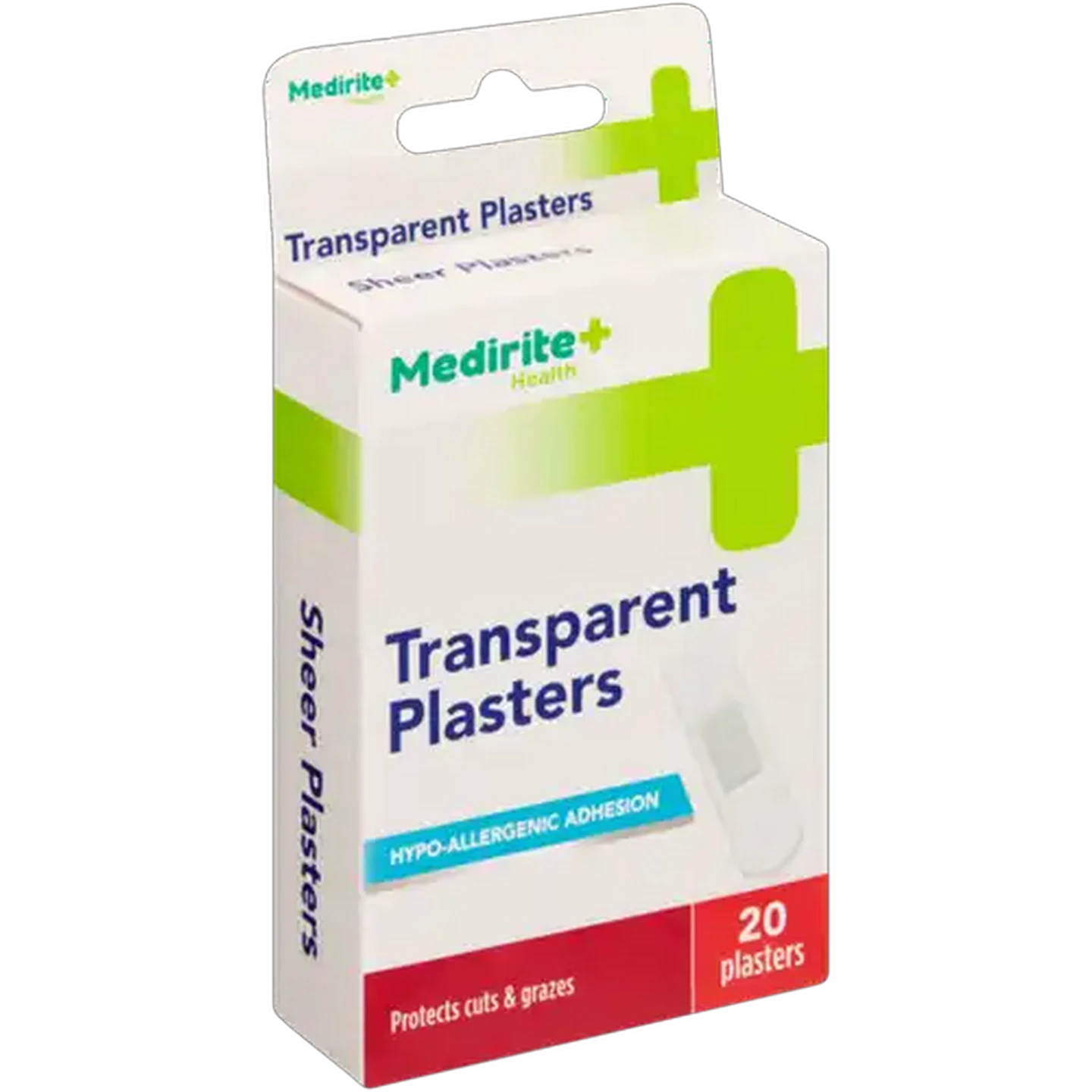 Image of Medirite Transparent Plasters 20 Pack