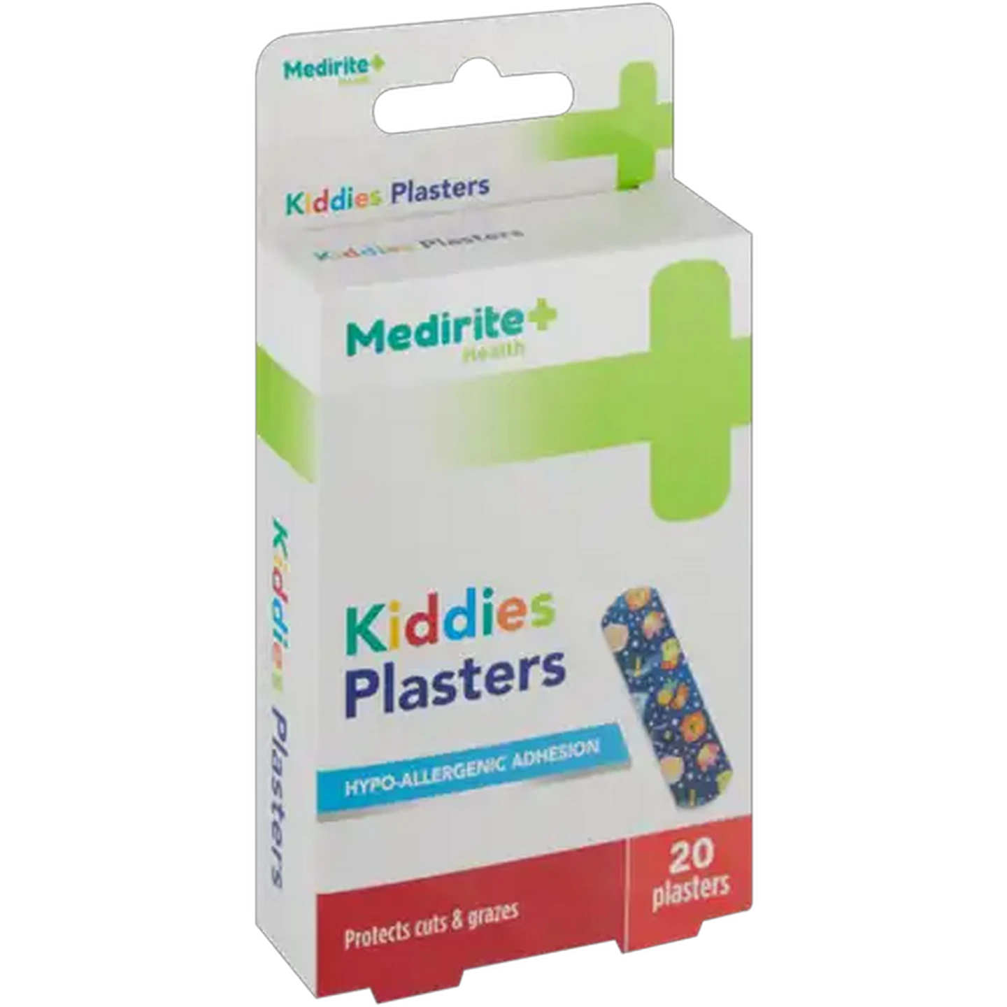 Image of Medirite Hypo-Allergenic Adhesion Kiddies Plasters 20 Pack