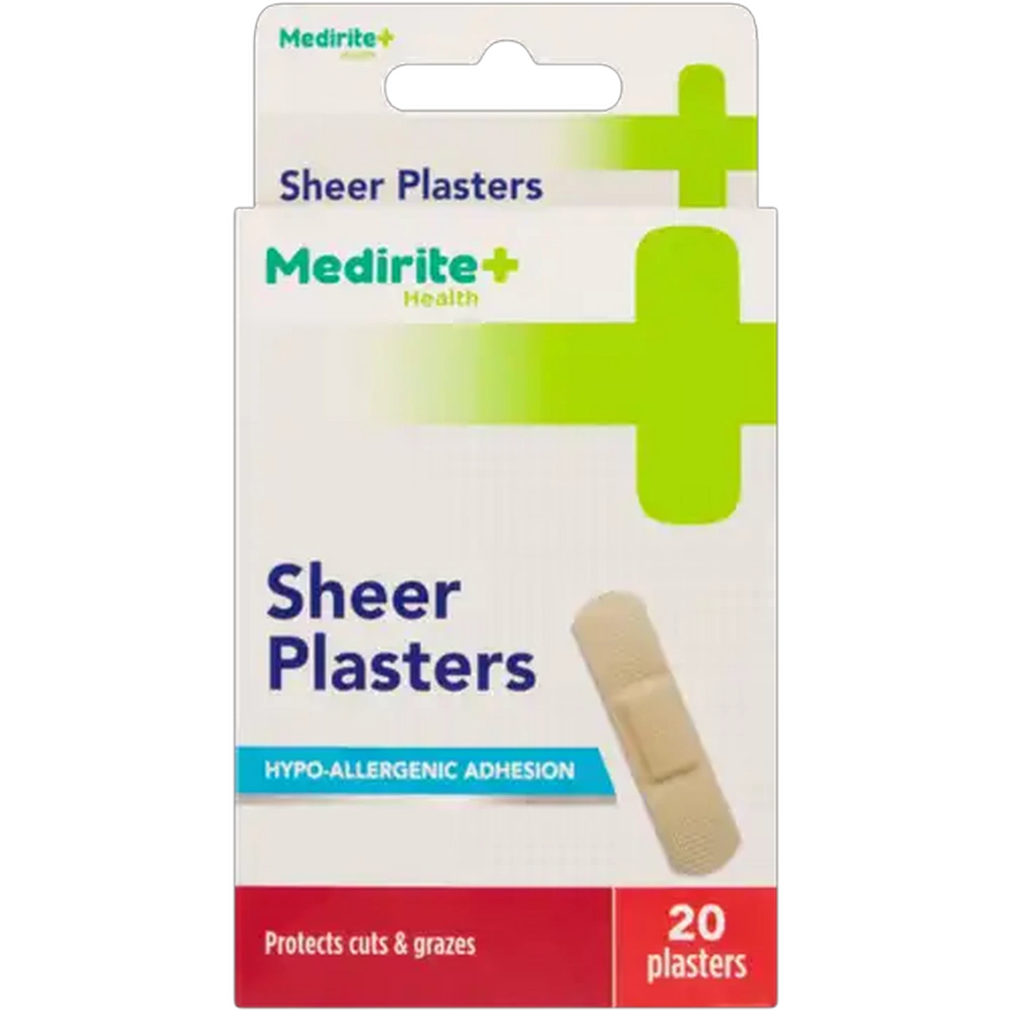 Image of Medirite Sheer Plasters 20 Pack