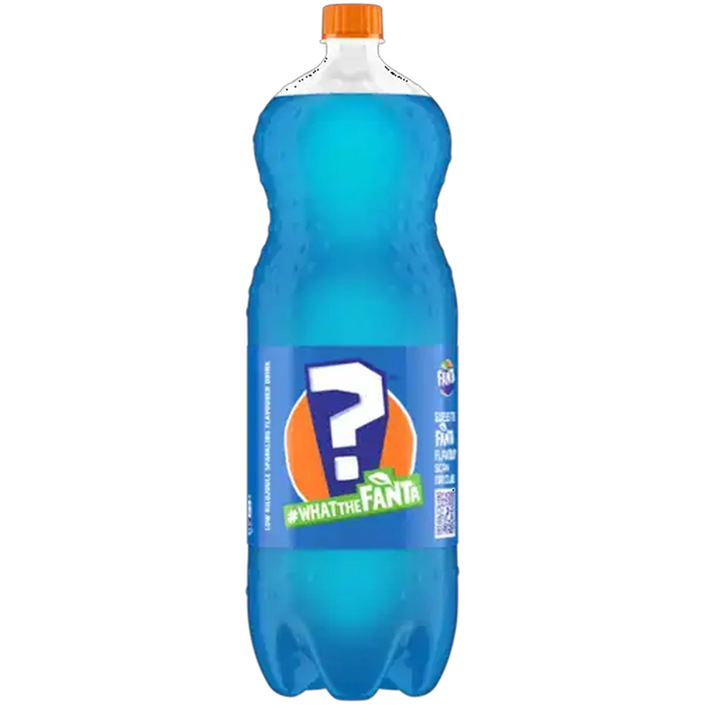 Image of Fanta What The Fanta Blue Flavoured Sparkling Soft Drink Bottle 2L