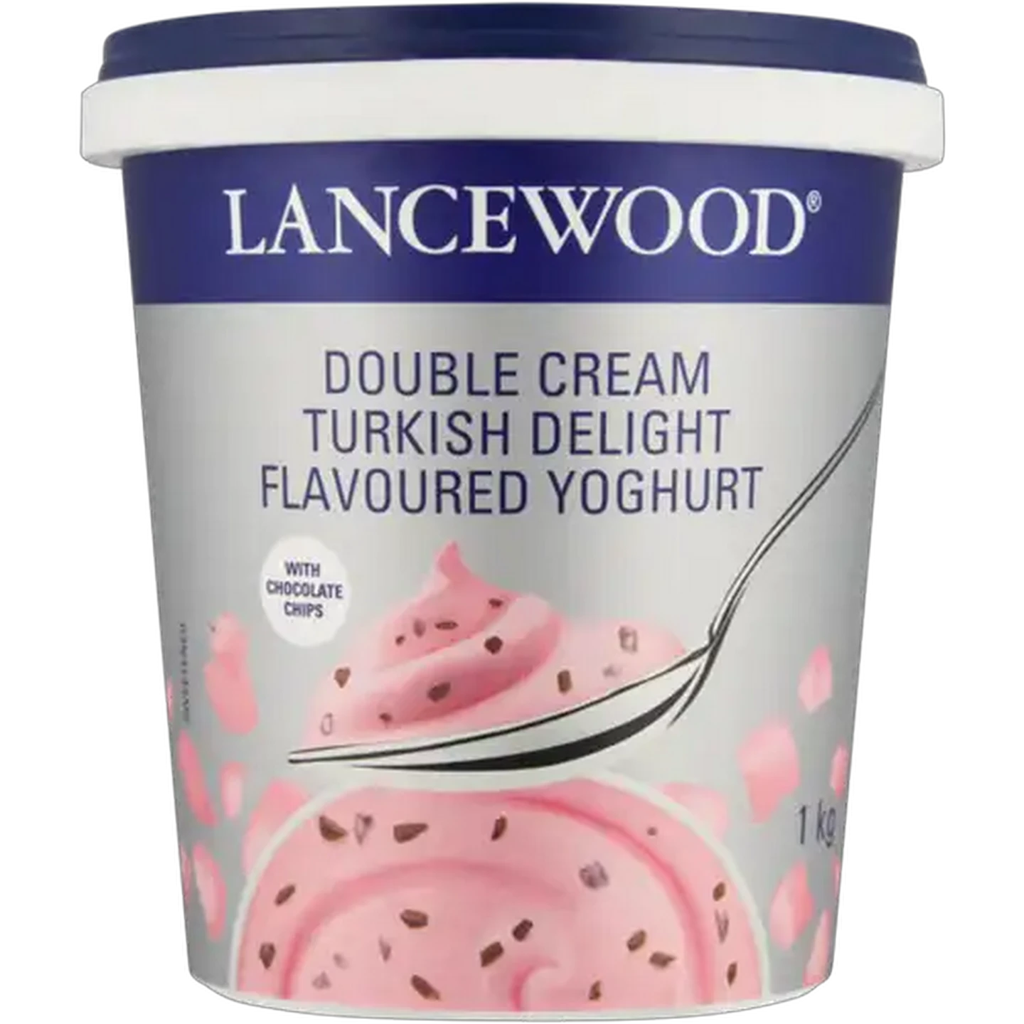 Image of LANCEWOOD Double Cream Turkish Delight Flavoured Yoghurt 1kg