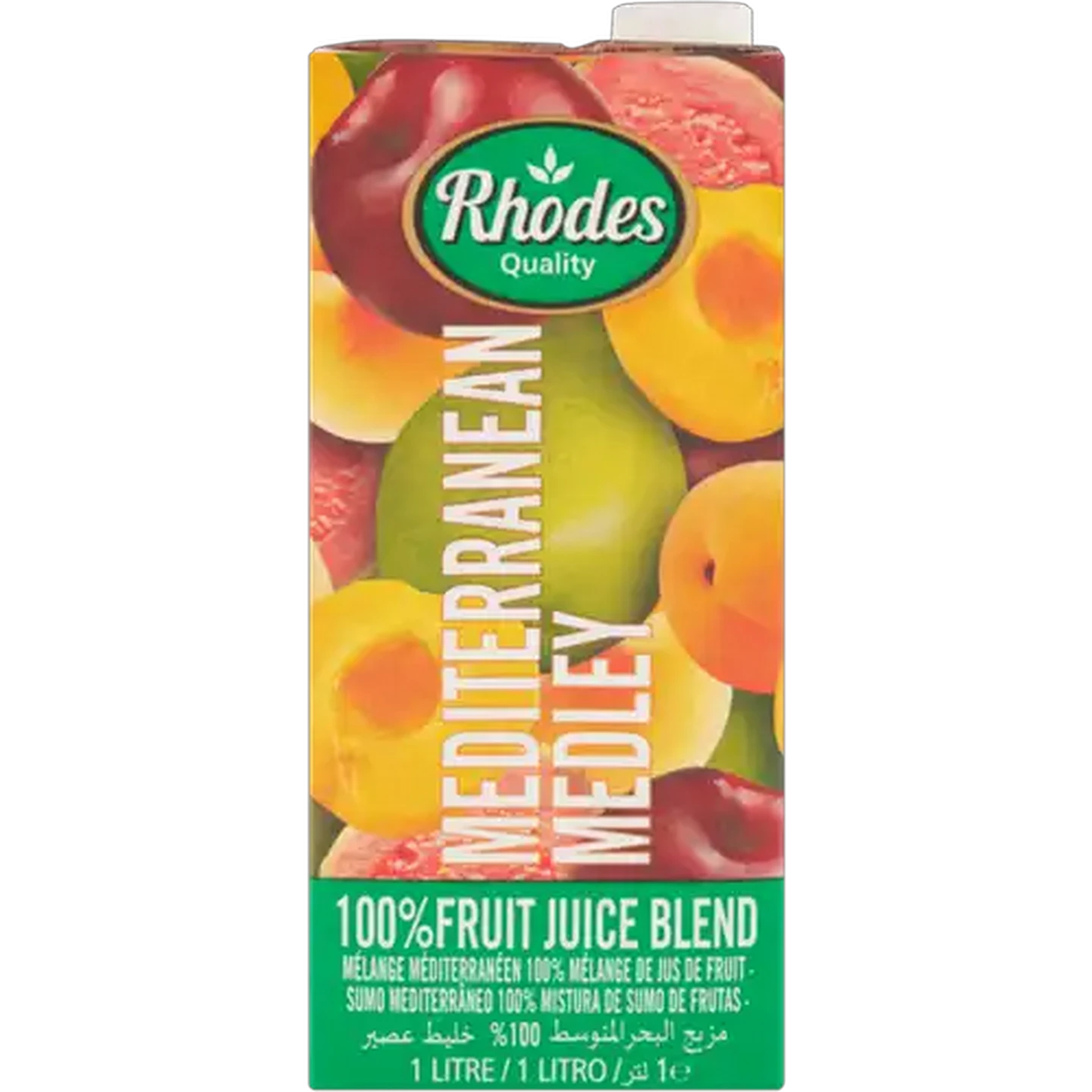 Image of Rhodes Quality Mediterranean Medley 100% Fruit Juice Blend 1L
