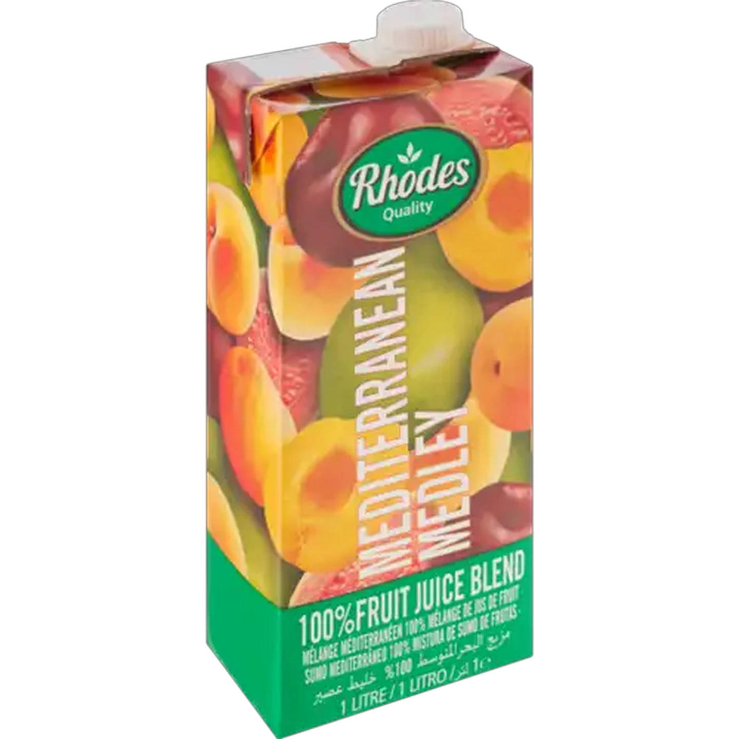 Image of Rhodes Quality Mediterranean Medley 100% Fruit Juice Blend 1L