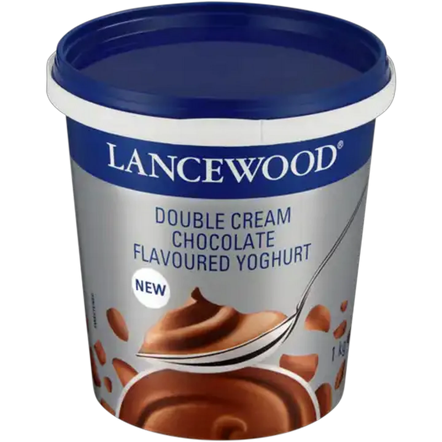 Image of LANCEWOOD Chocolate Flavoured Double Cream Yoghurt 1kg