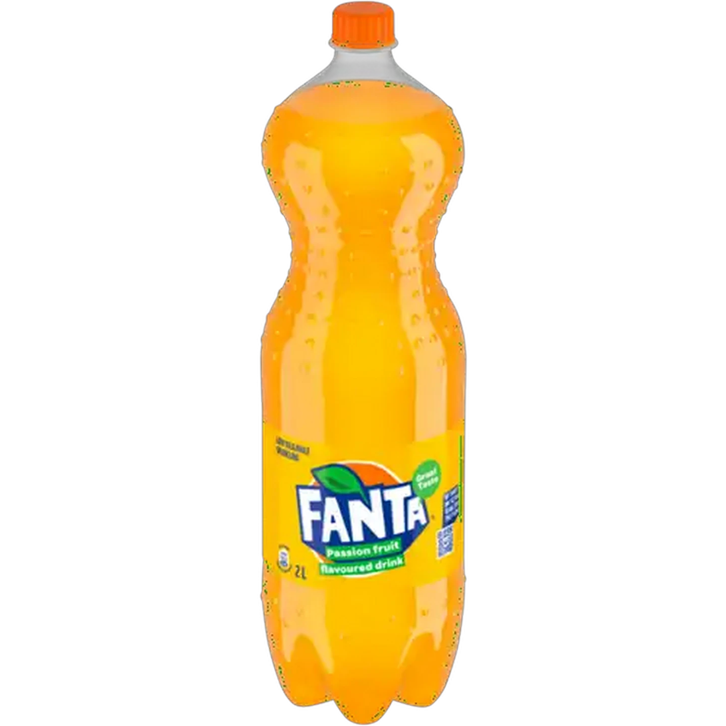 Image of Fanta Passion Fruit Flavoured Sparkling Soft Drink Bottle 2L