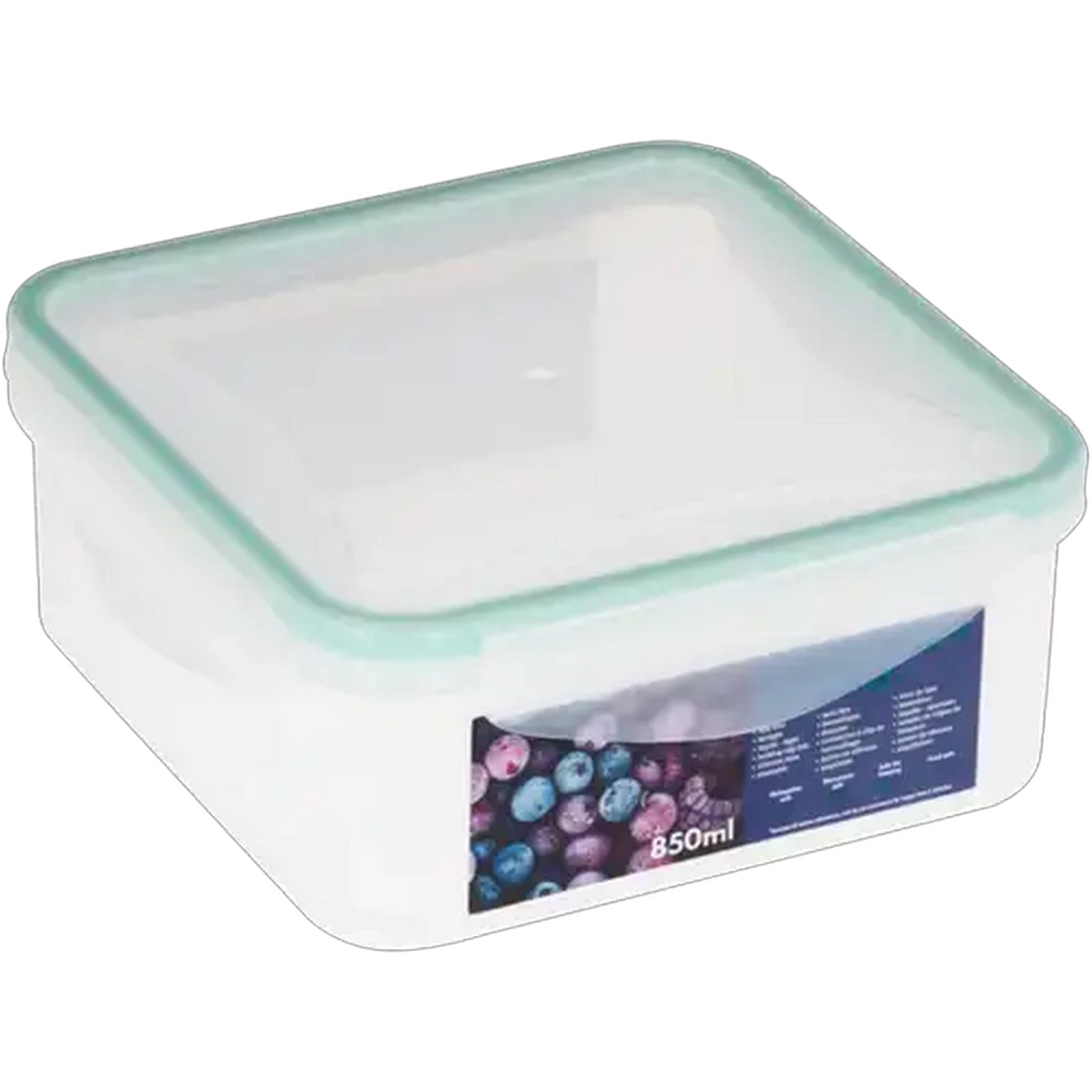 Image of Prolock Flat Square Air-Tight Container 850ml