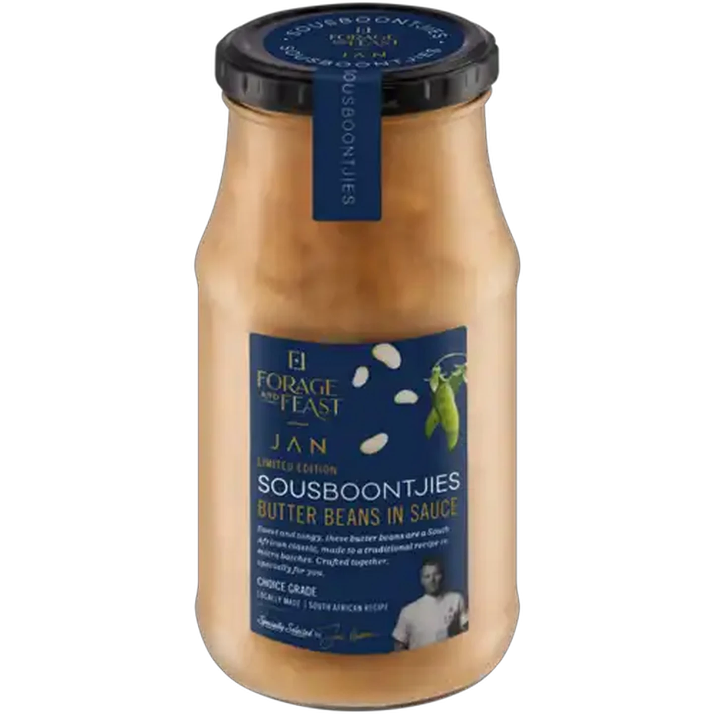 Image of Forage And Feast JAN Limited Edition Sousboontjies Butter Beans in Sauce 540g