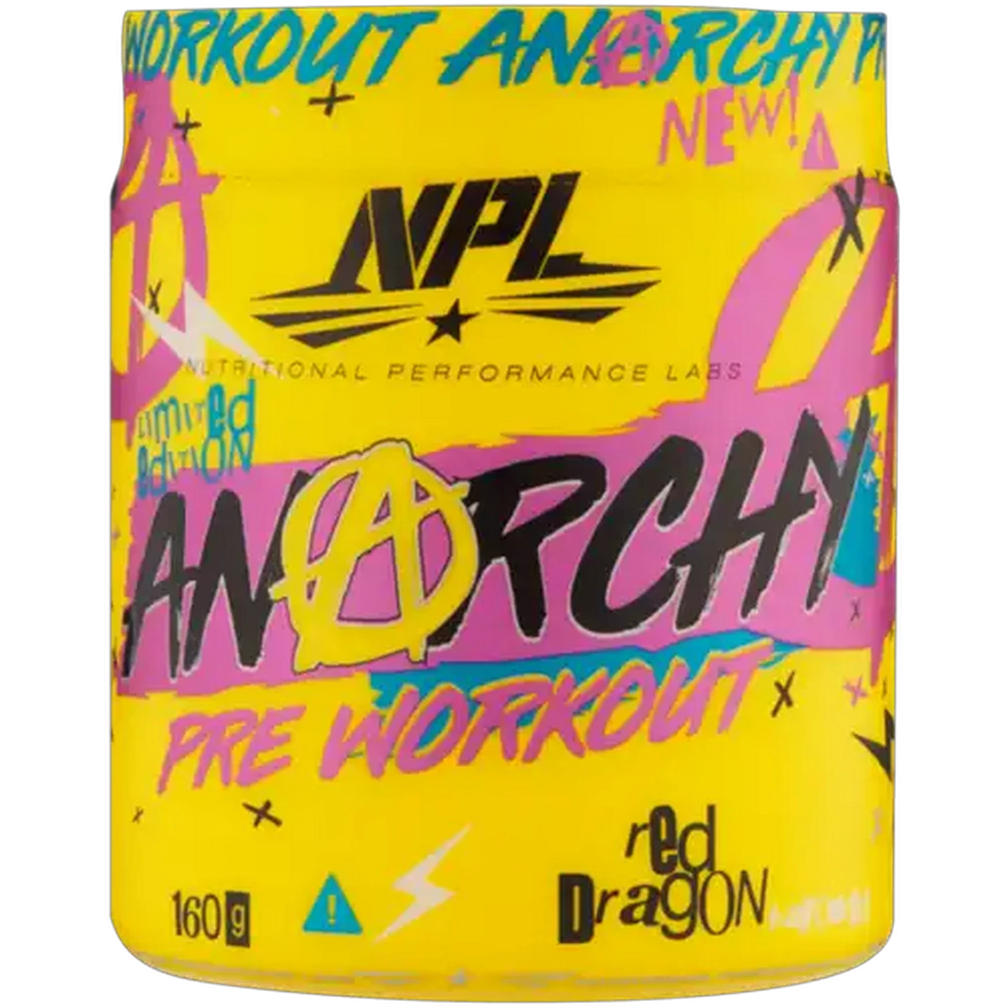 Image of NPL Anarchy Red Dragon Pre Workout 160g