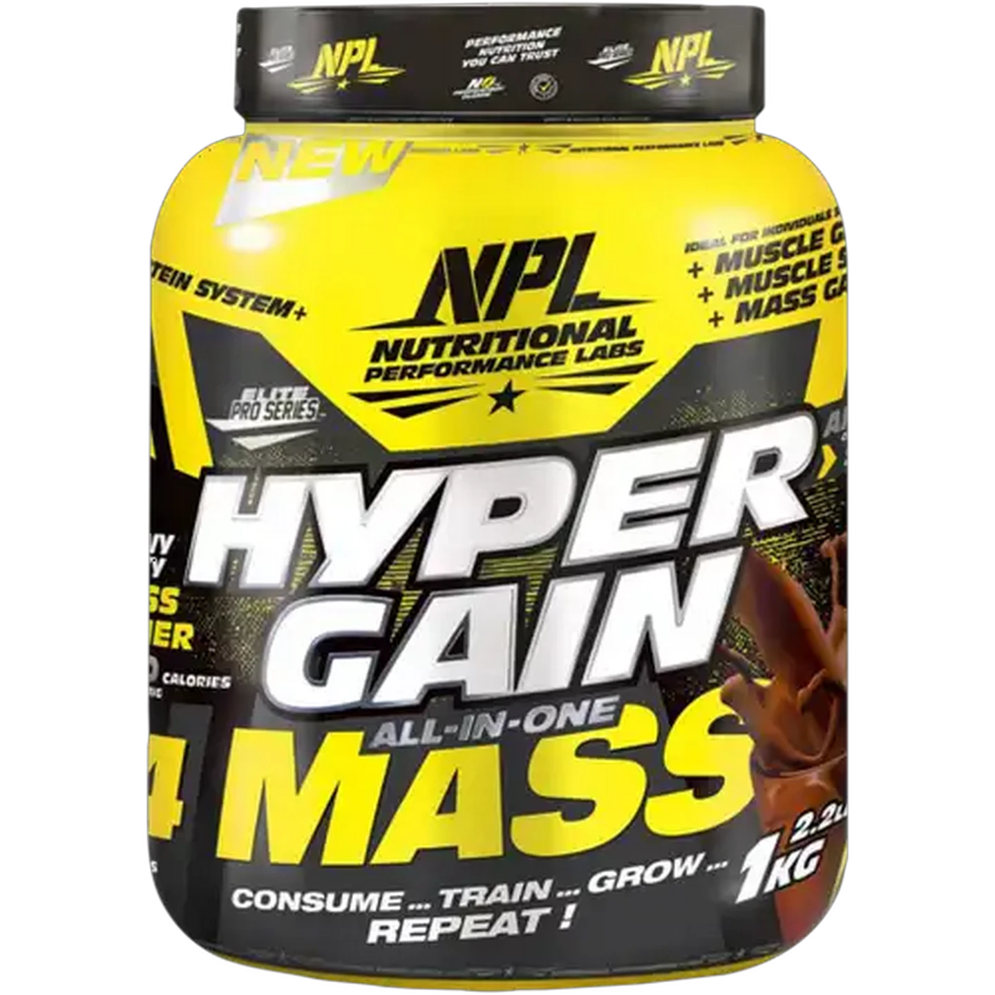Image of NPL Chocolate Flavoured Hyper Gain Powder 1kg