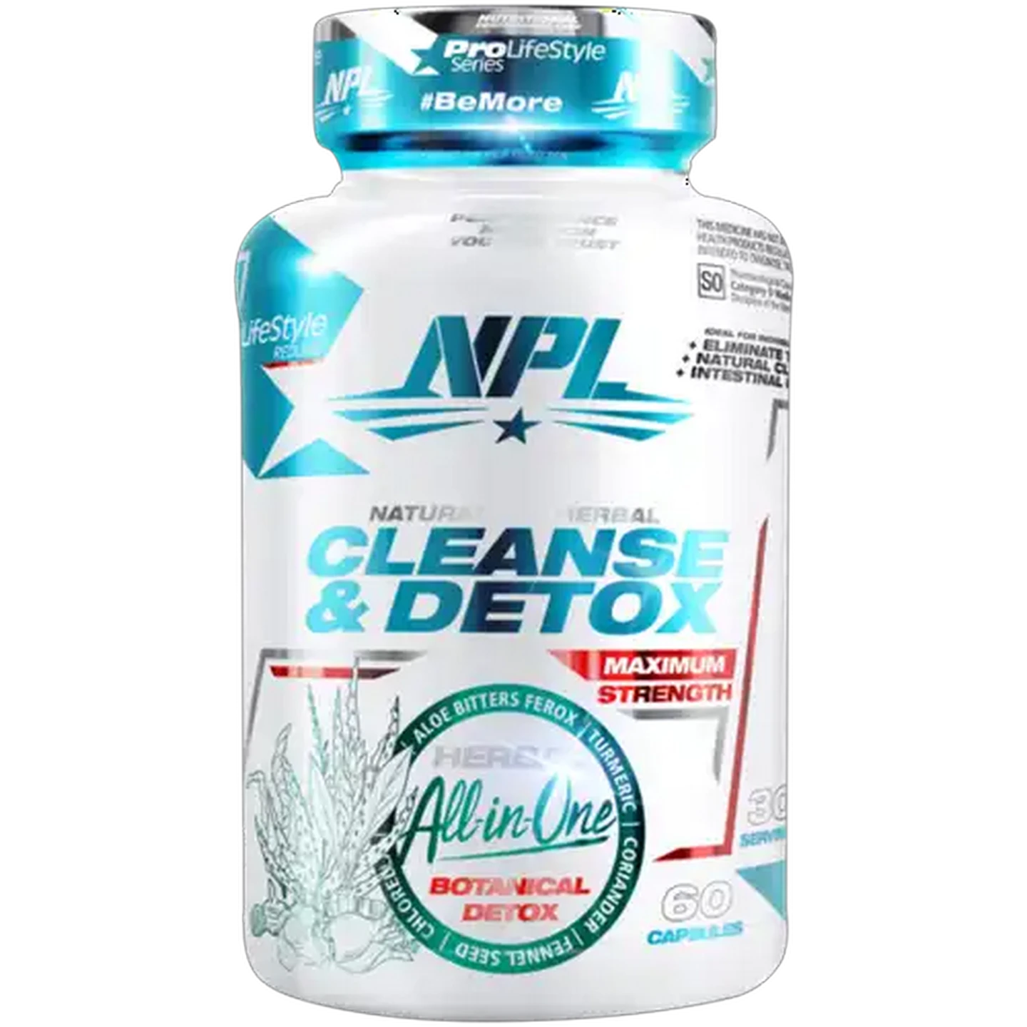 Image of NPL Cleanse & Detox Capsules 60 Pack