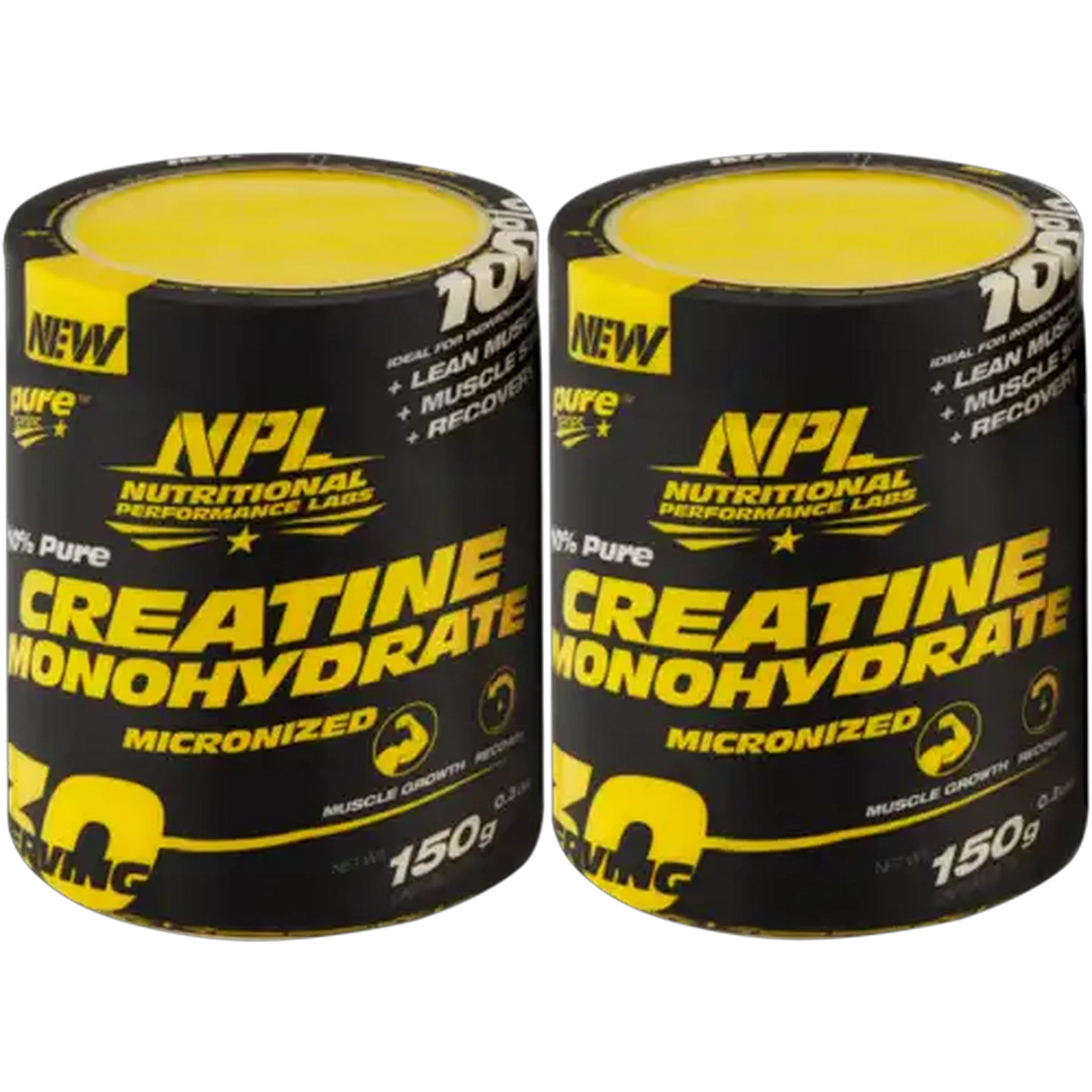 Image of NPL Creatine Monohydrate 2 x 150g