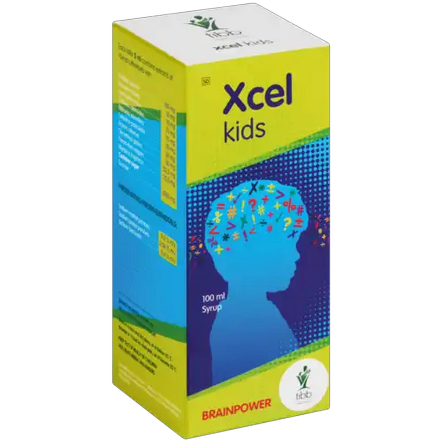 Image of Tibb Xcel Kids Brainpower Syrup 100ml