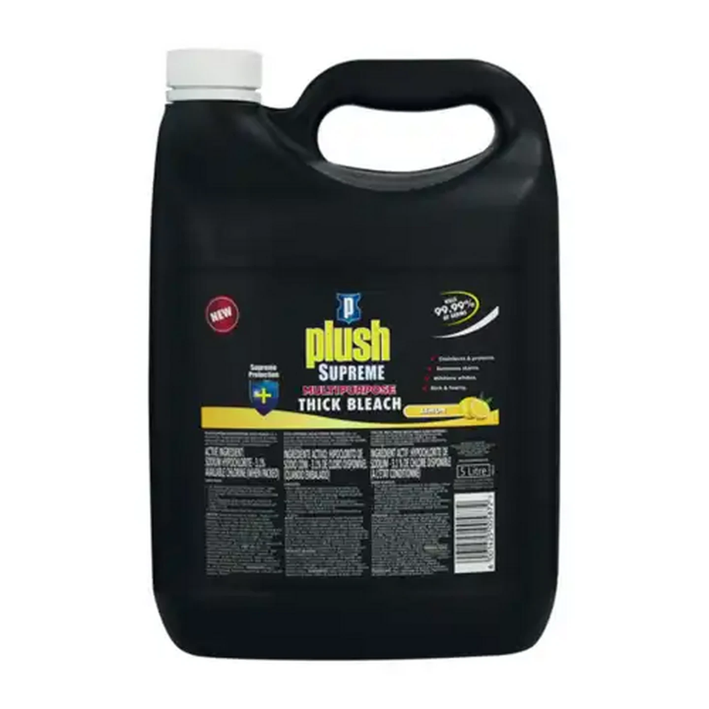 Image of Plush Supreme Lemon Multipurpose Thick Bleach 5L