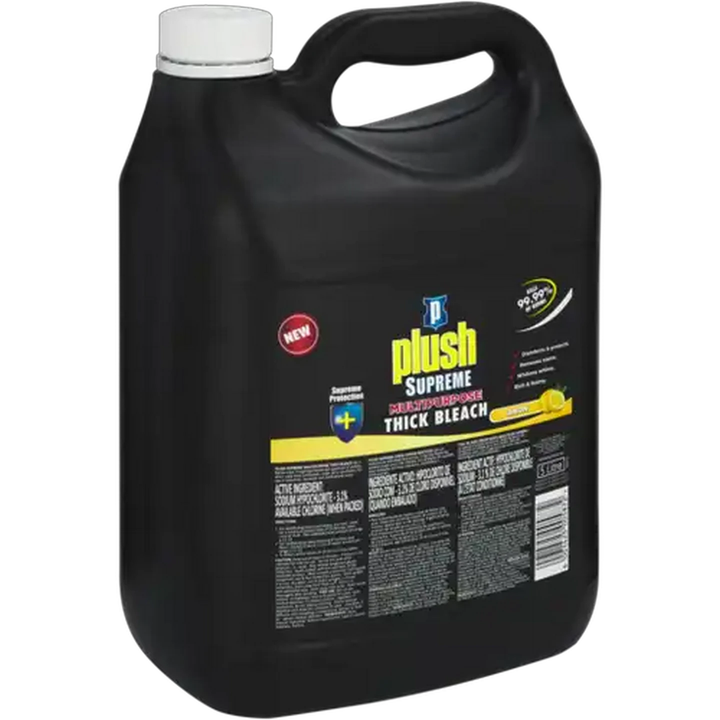 Image of Plush Supreme Lemon Multipurpose Thick Bleach 5L