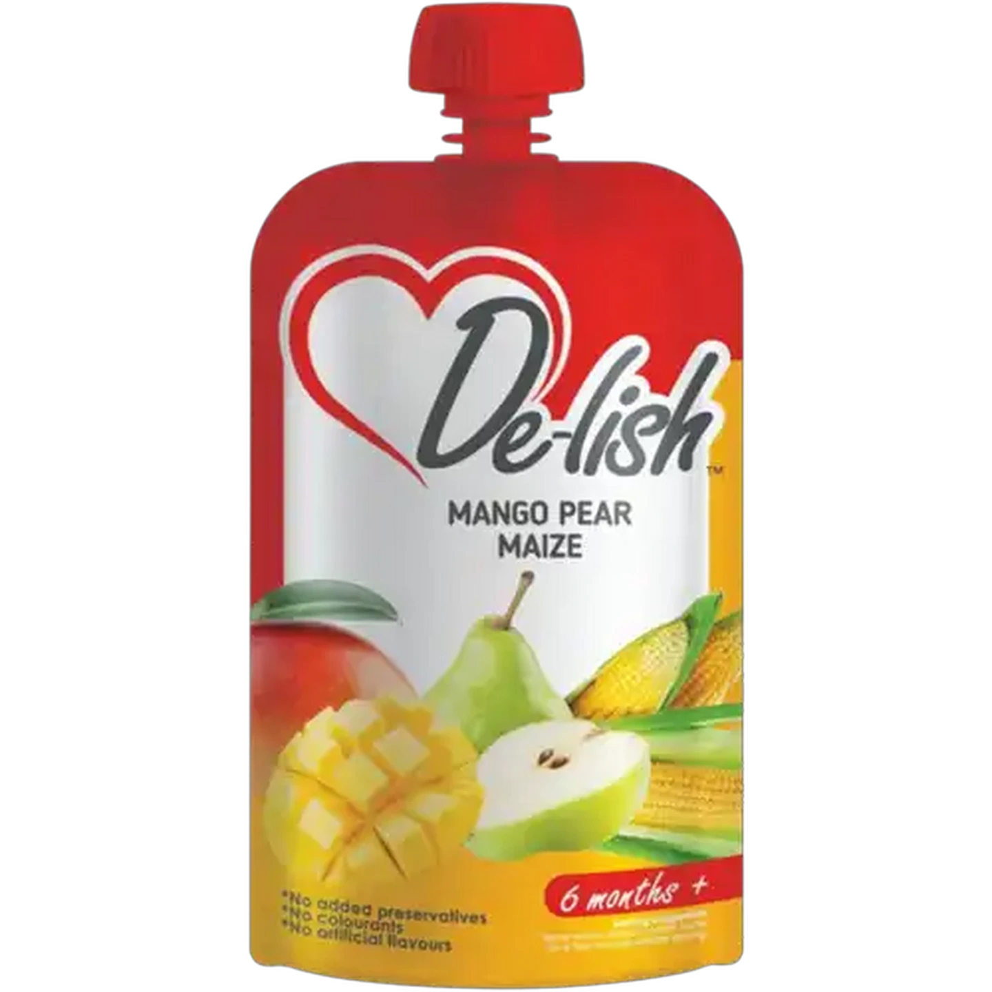 Image of De-lish Mango Pear Maize 110ml