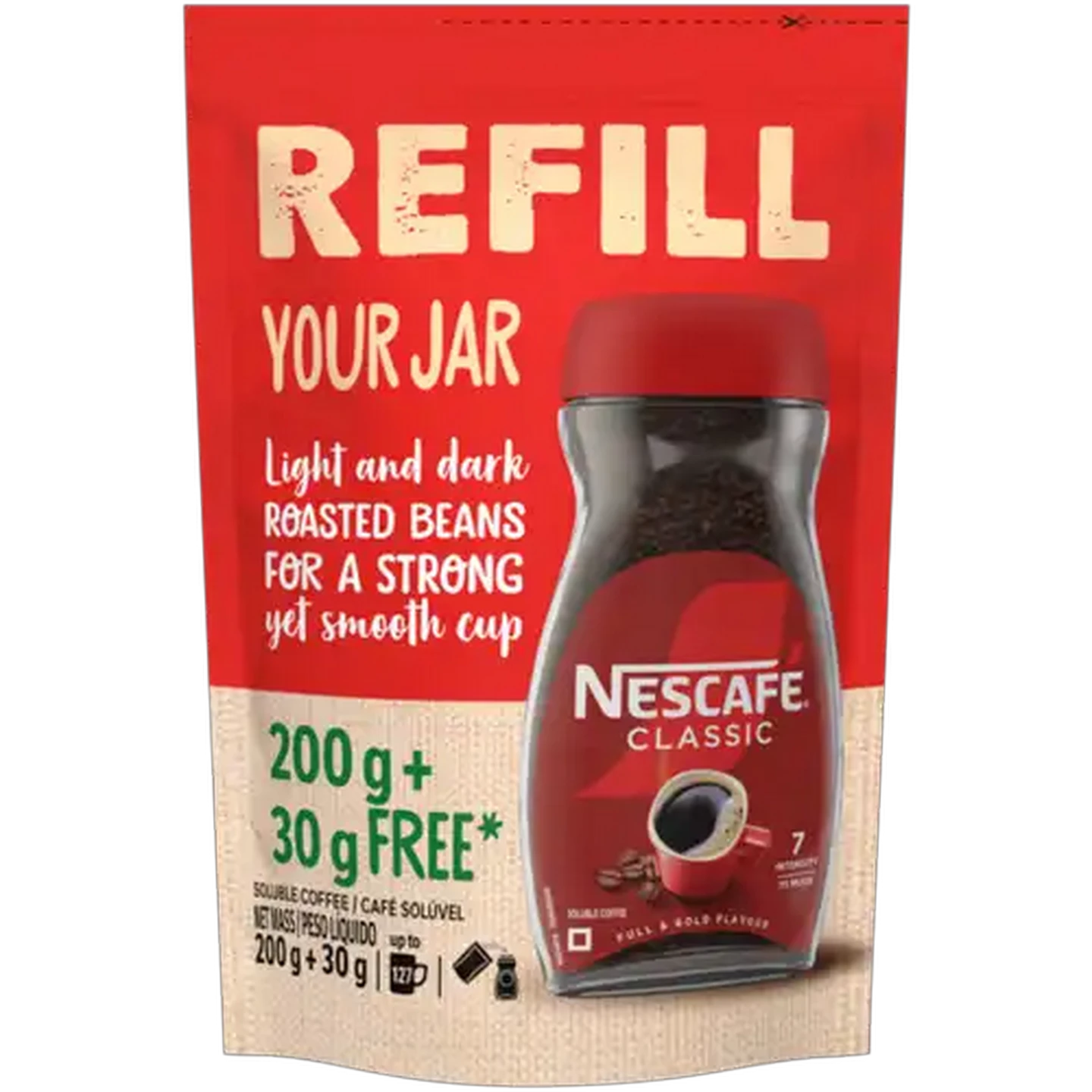 Image of NESCAFÉ Classic Soluble Coffee Refill 230g