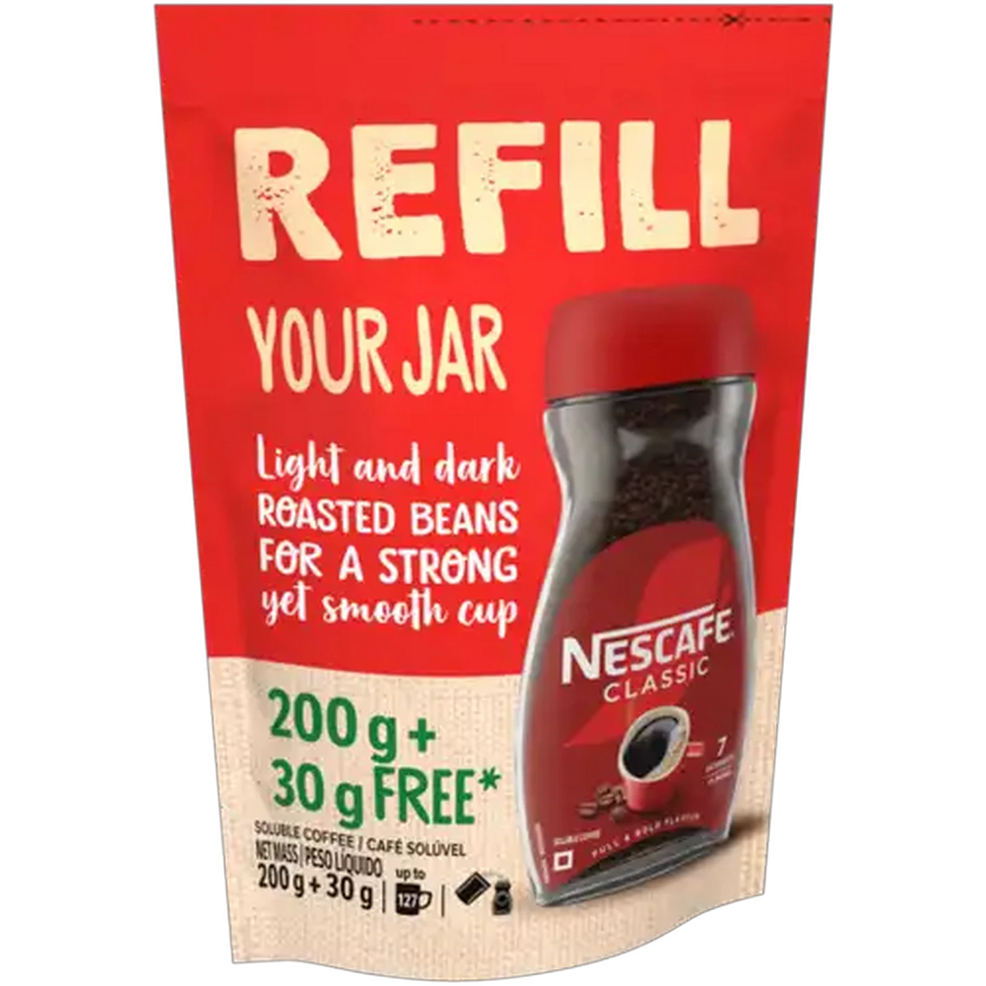 Image of NESCAFÉ Classic Soluble Coffee Refill 230g