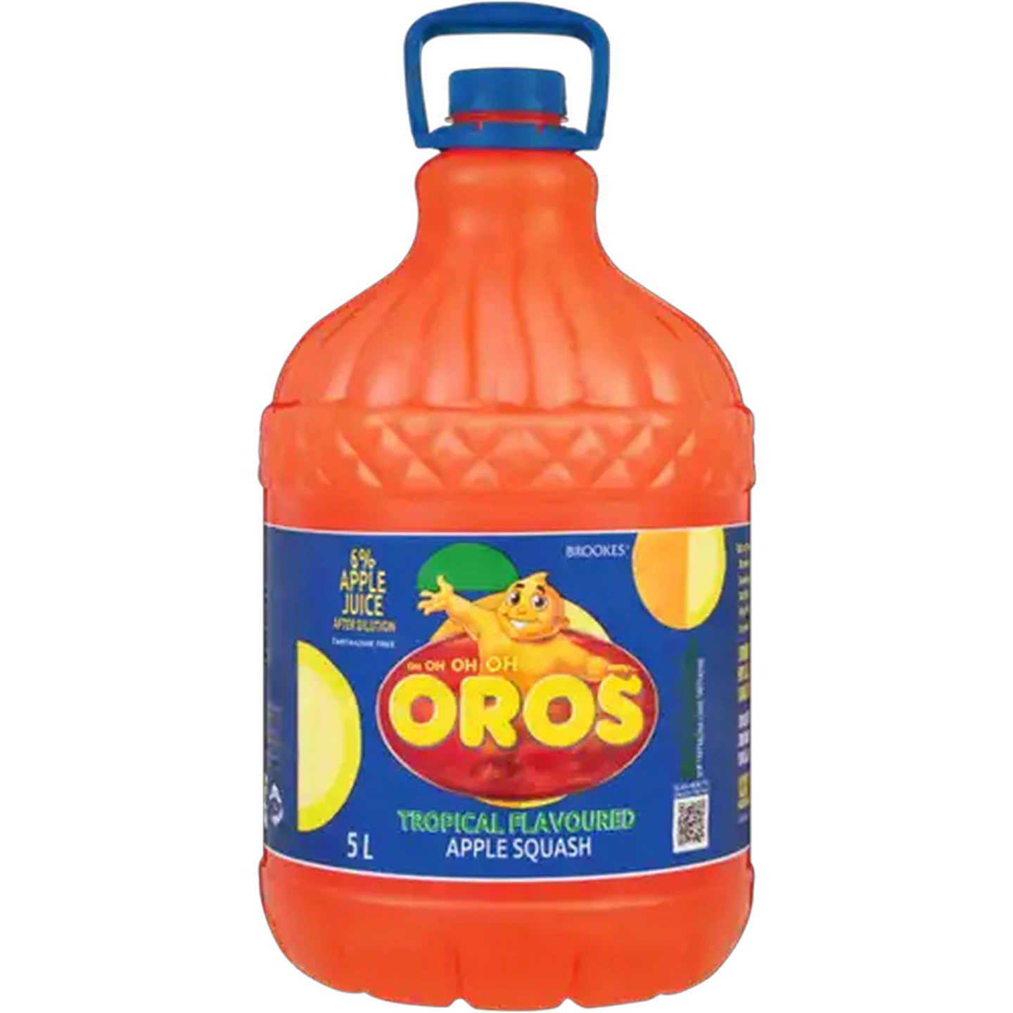 Image of Oros Tropical Flavoured Apple Concentrated Squash 5L