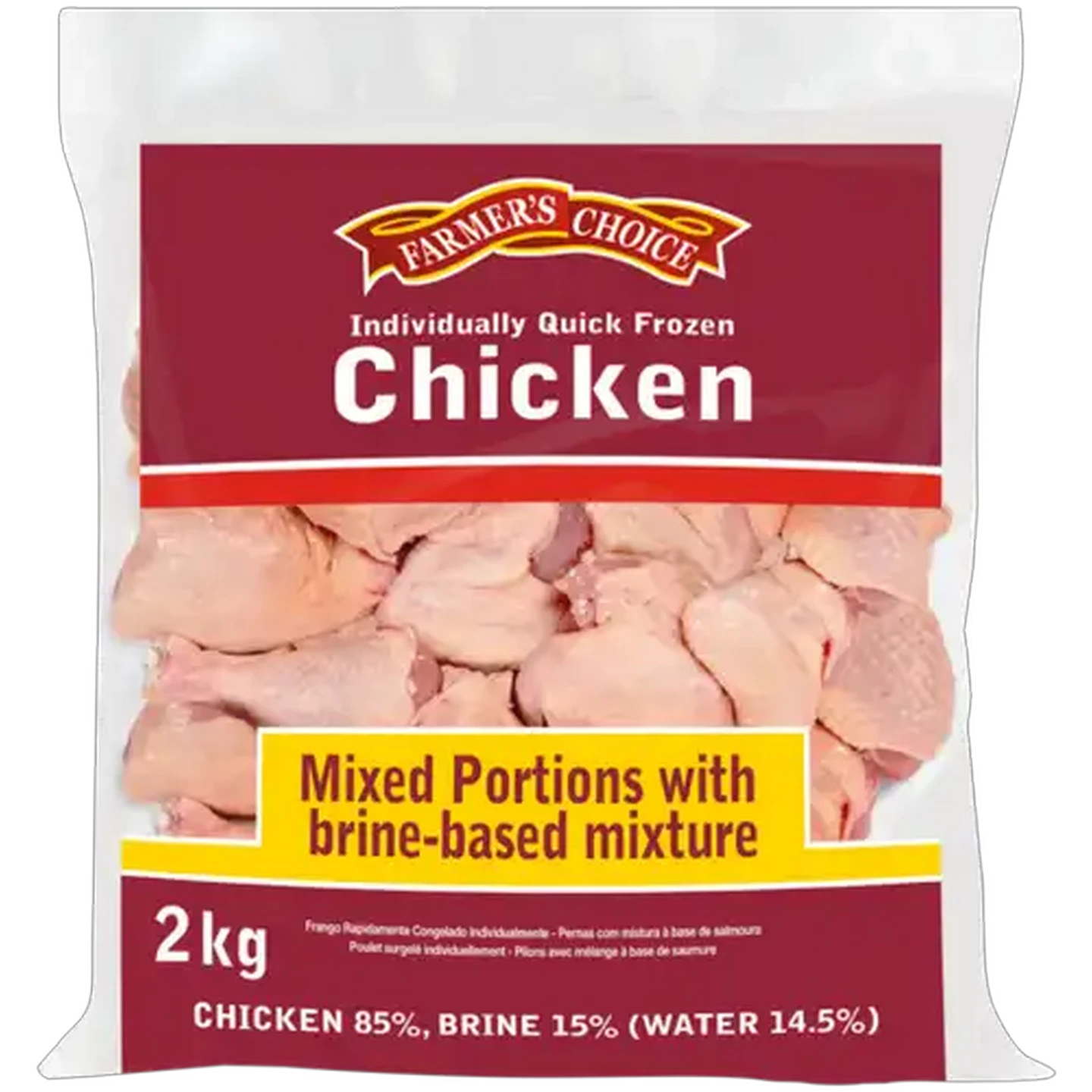 Image of Farmer's Choice Frozen Mixed Chicken Portions 2kg