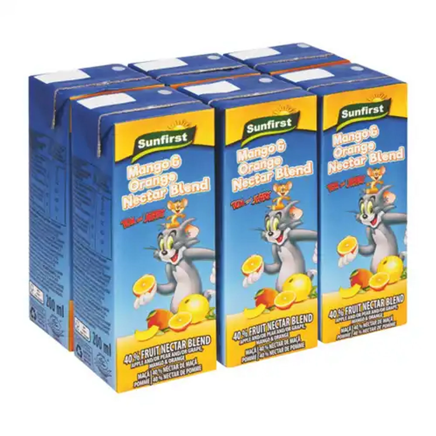 Image of Sunfirst Mango & Orange Nectar Blend 6 x 200ml