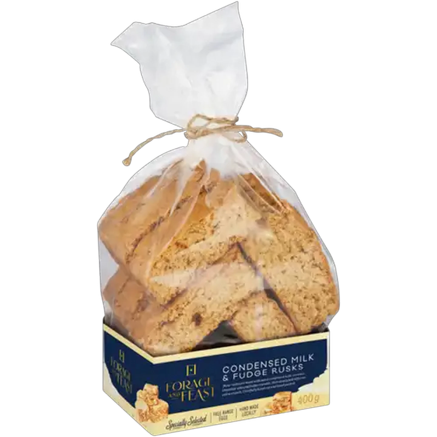 Image of Forage And Feast Condensed Milk & Fudge Rusks 400g