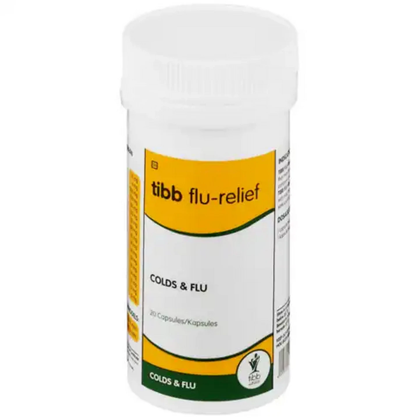 Image of Tibb Flu-Relief Capsules 20 Pack