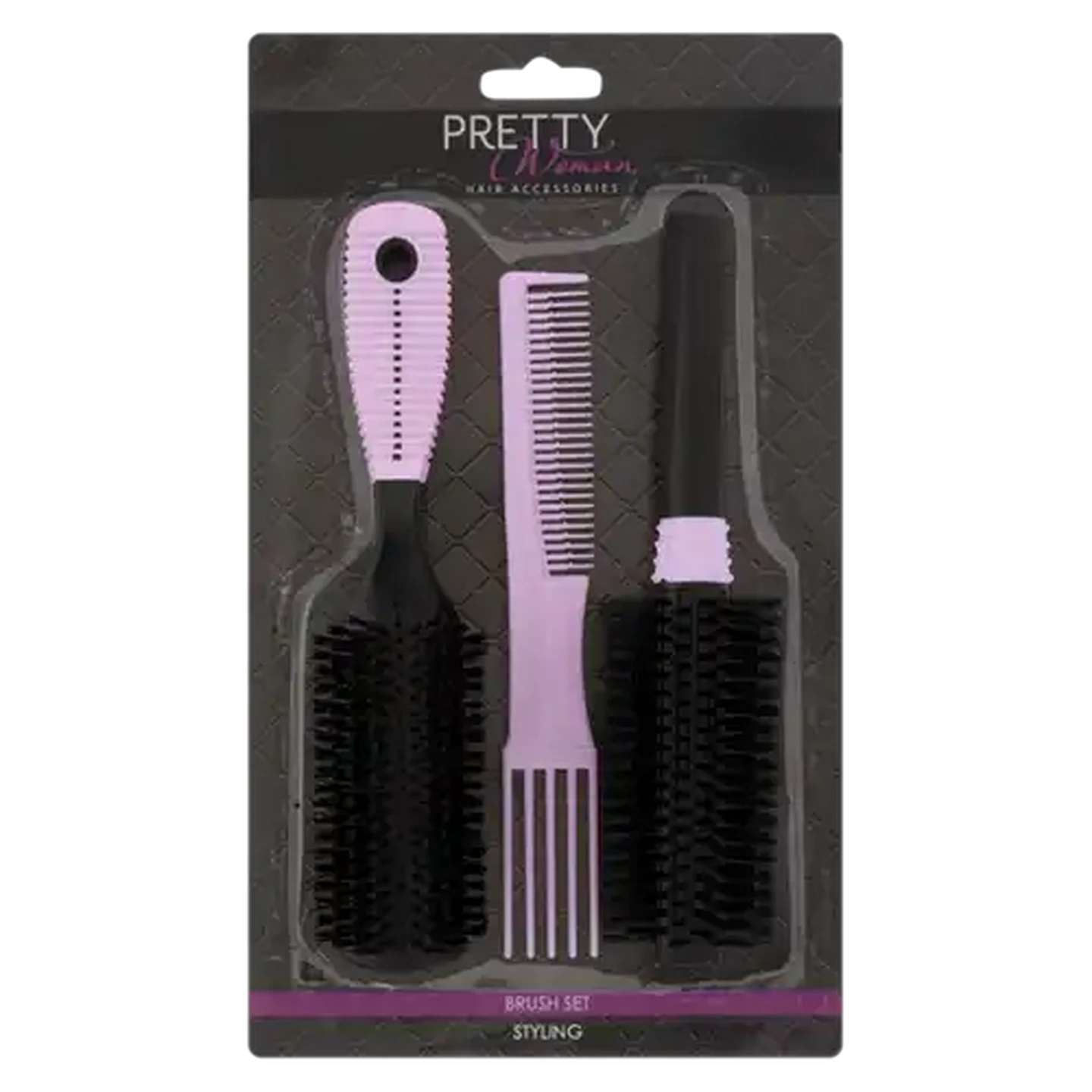Image of Pretty Woman Brush & Comb Set 3 Piece