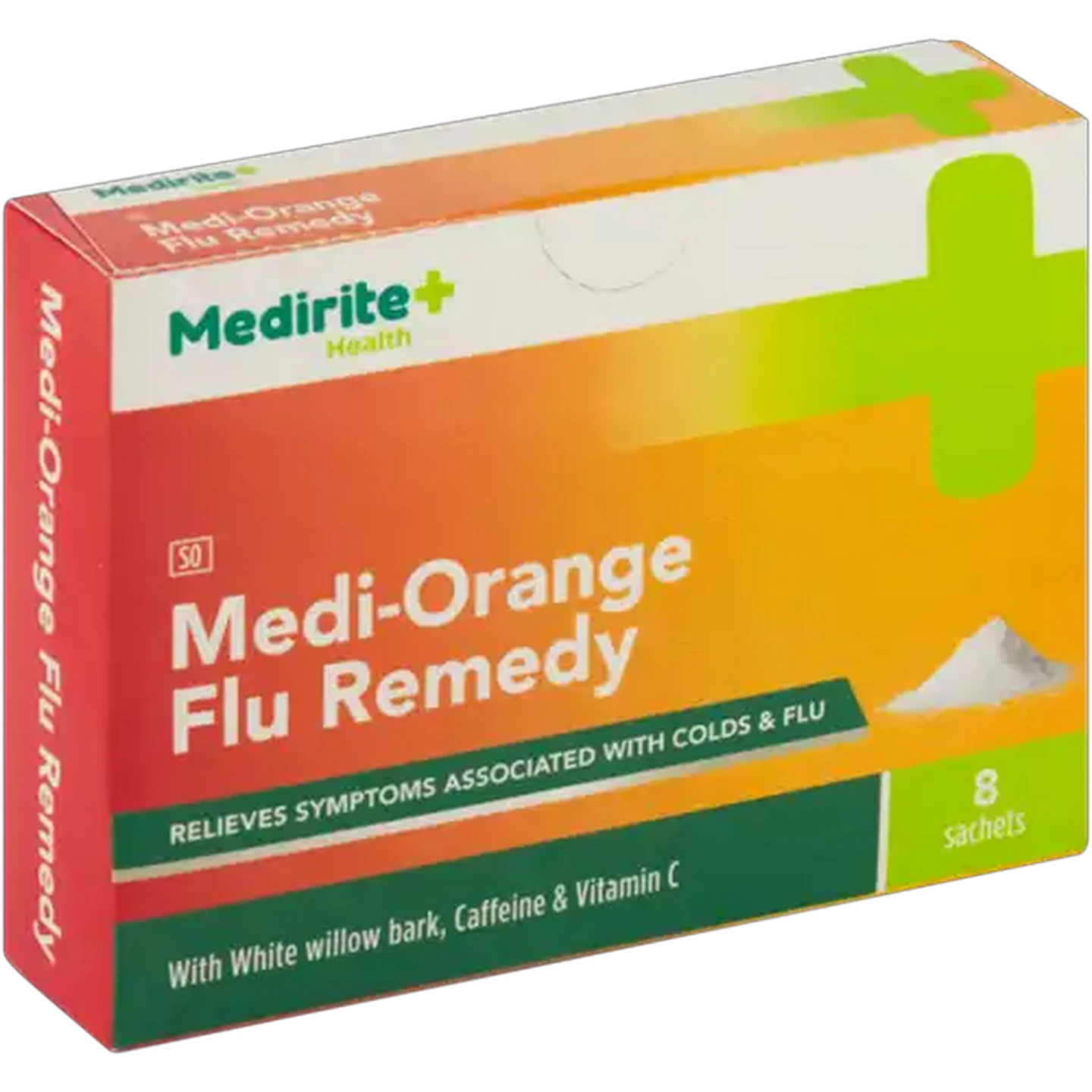 Image of Medirite Medi-Orange Flu Remedy Sachets 8 Pack