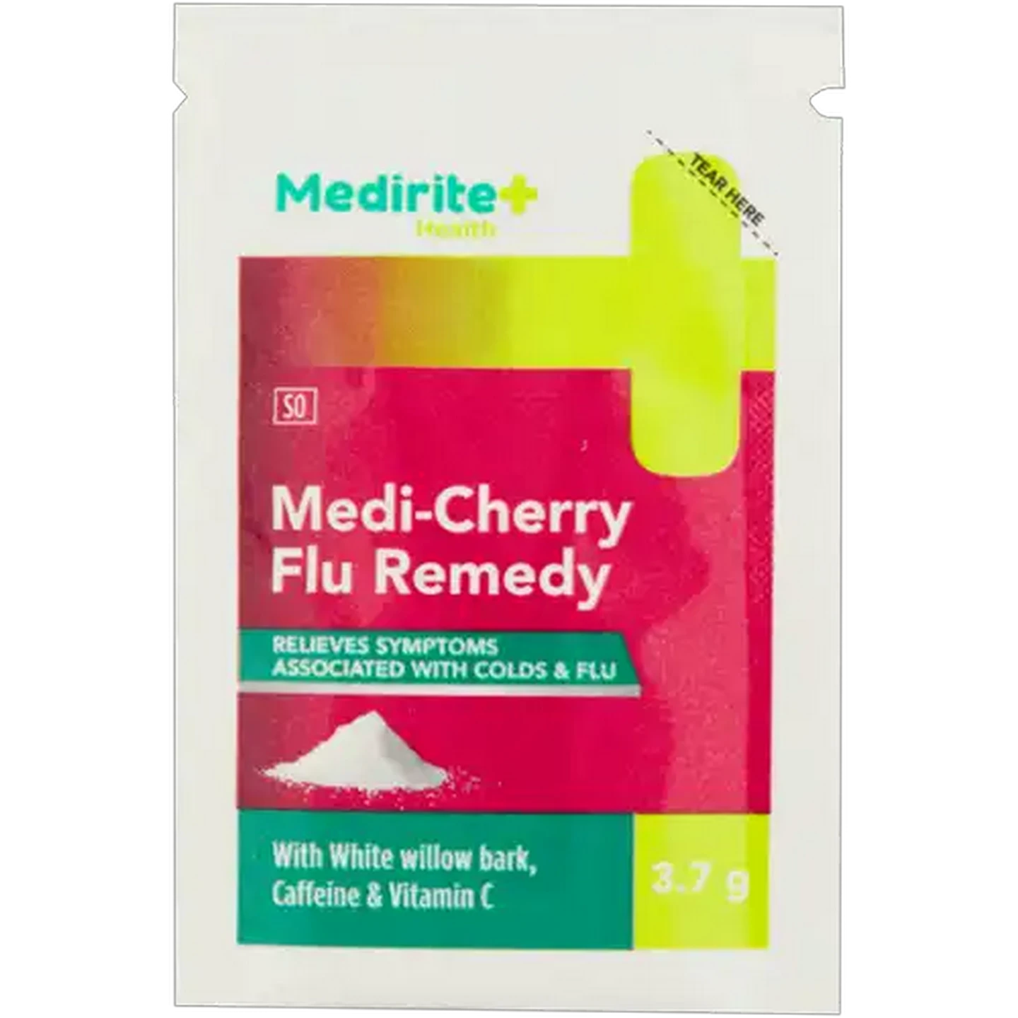 Image of Medirite Medi-Cherry Flu Remedy Sachets 8 Pack