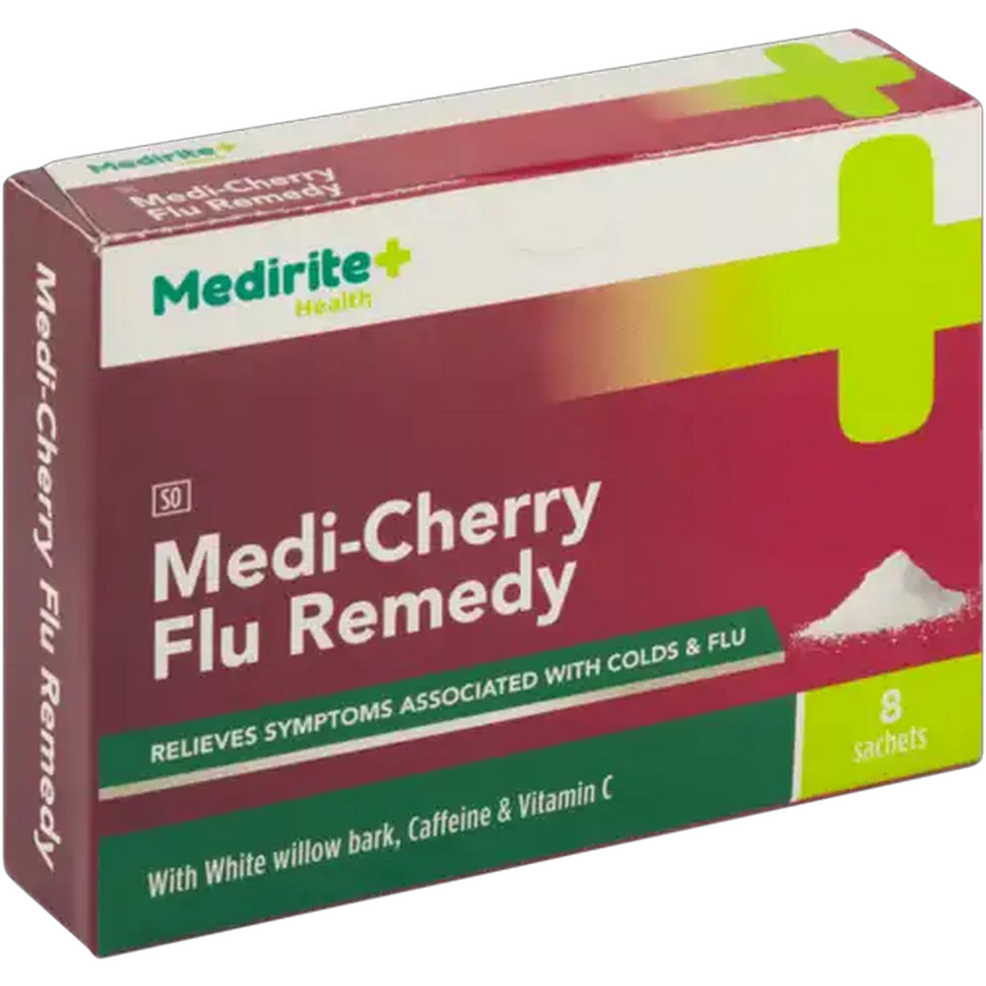 Image of Medirite Medi-Cherry Flu Remedy Sachets 8 Pack