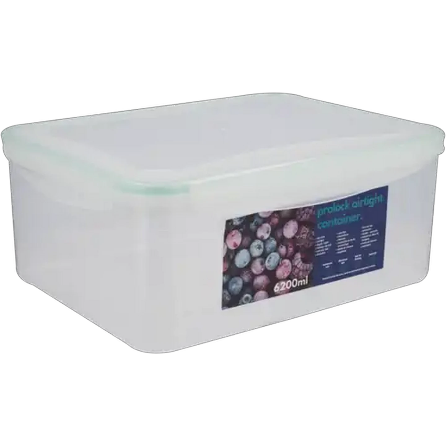 Image of Prolock Plastic Rectangular Air-Tight Container 6.2L