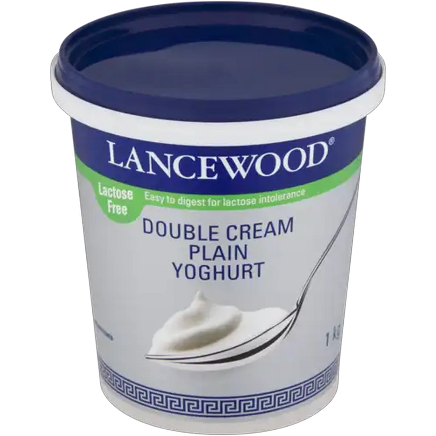Image of LANCEWOOD Lactose Free Double Cream Plain Yoghurt 1kg